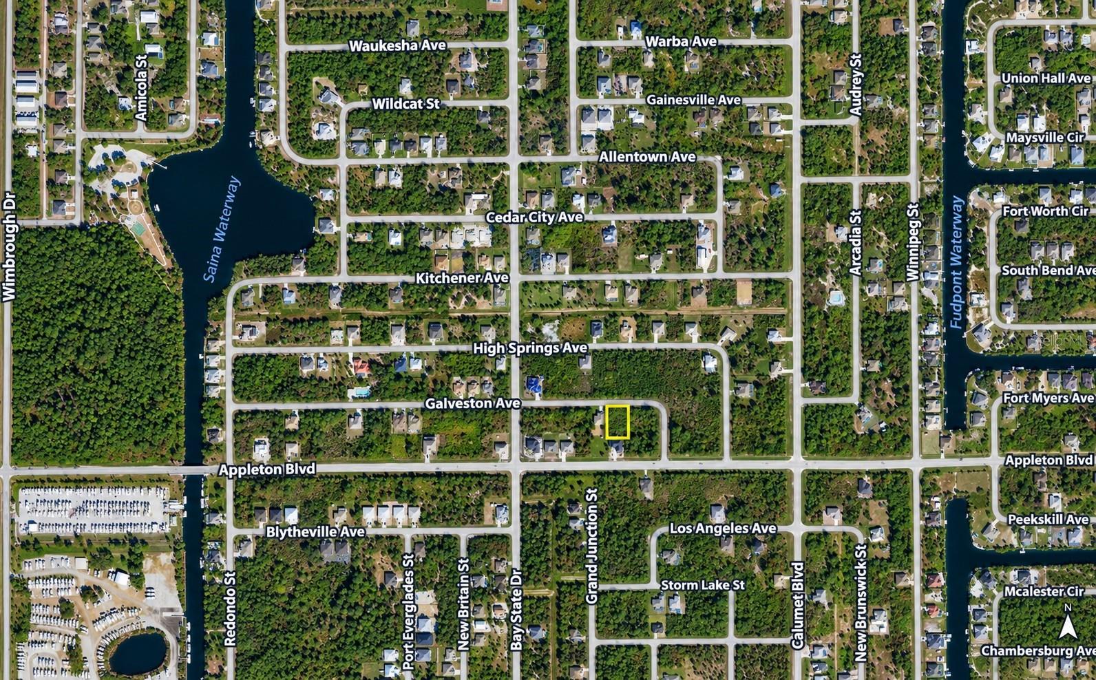 Land at 13409 GALVESTON AVE, PORT CHARLOTTE, photo 2 of 7