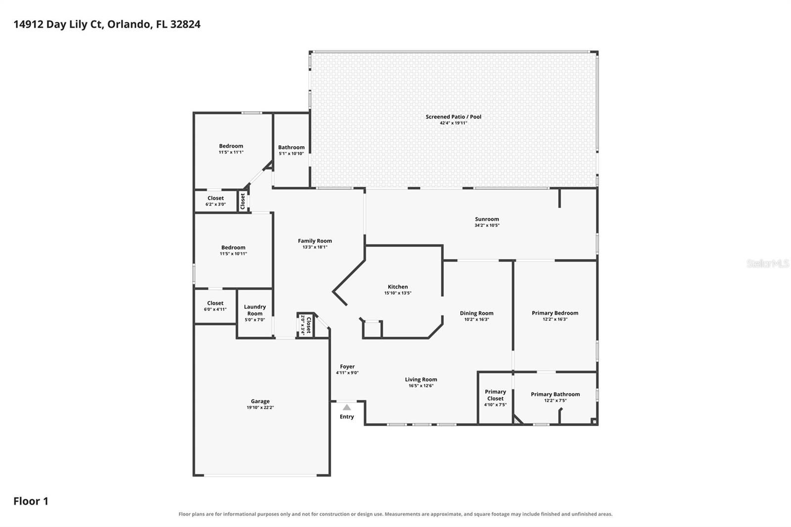 Single Family Residence at 14912 DAY LILY CT, ORLANDO, photo 42 of 42