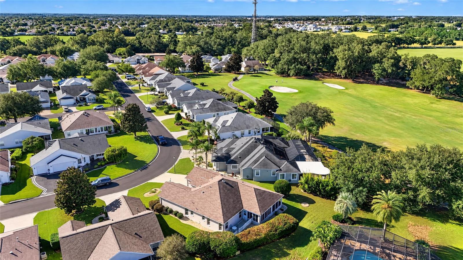 Aerial - 3568 WORTH CIR, THE VILLAGES