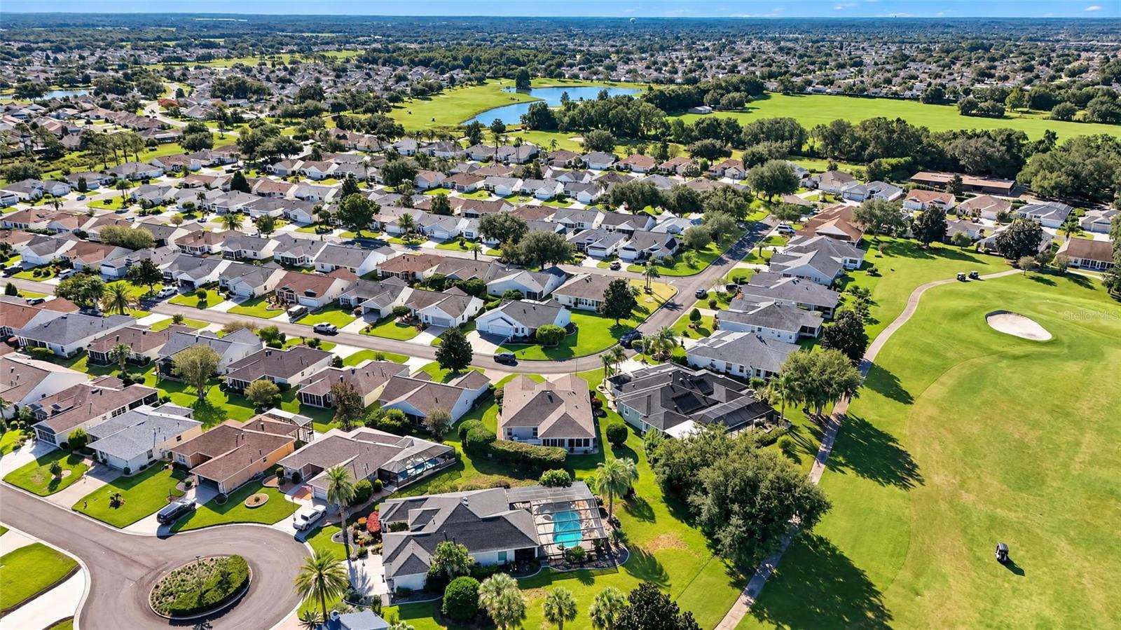 Aerial - 3568 WORTH CIR, THE VILLAGES