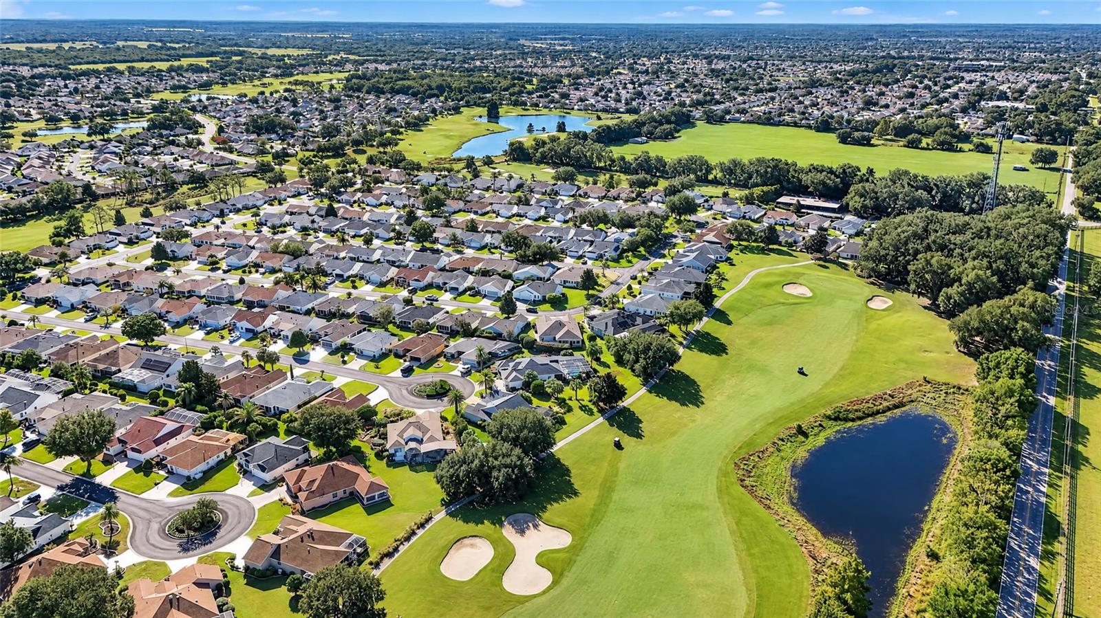 Aerial - 3568 WORTH CIR, THE VILLAGES
