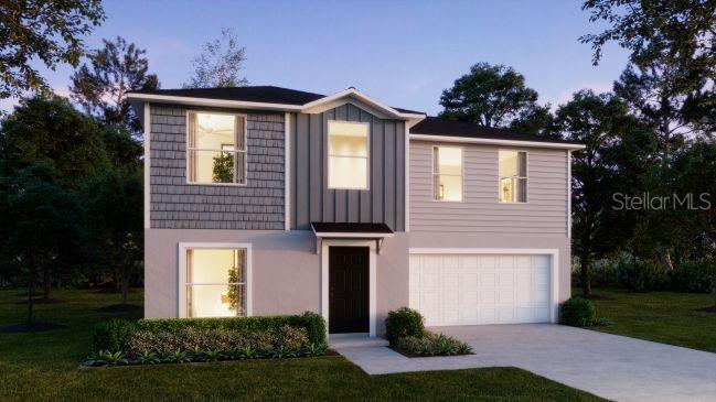 Artist Rendering at Dusk - 3250 VICEROY CT, POINCIANA