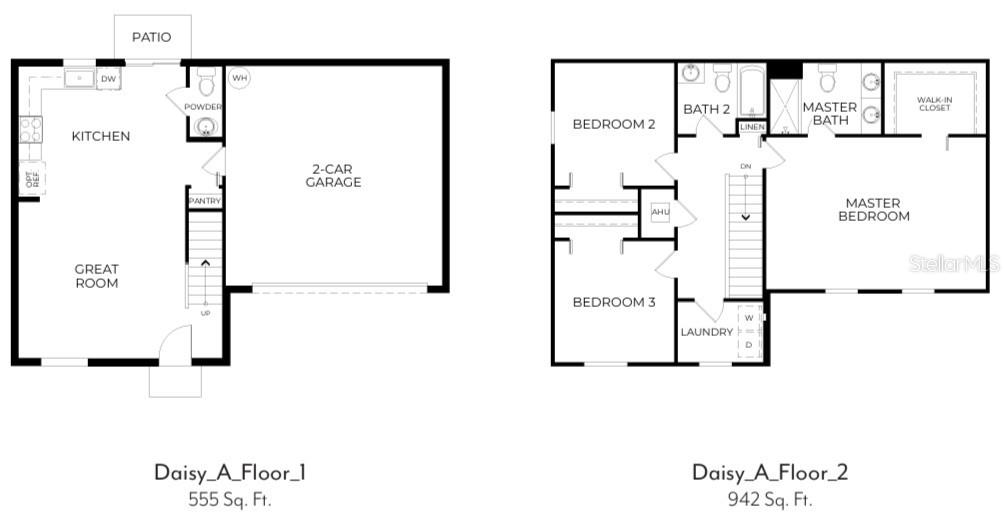 Floor Plan - Model home - actual features may vary. - 3250 VICEROY CT, POINCIANA