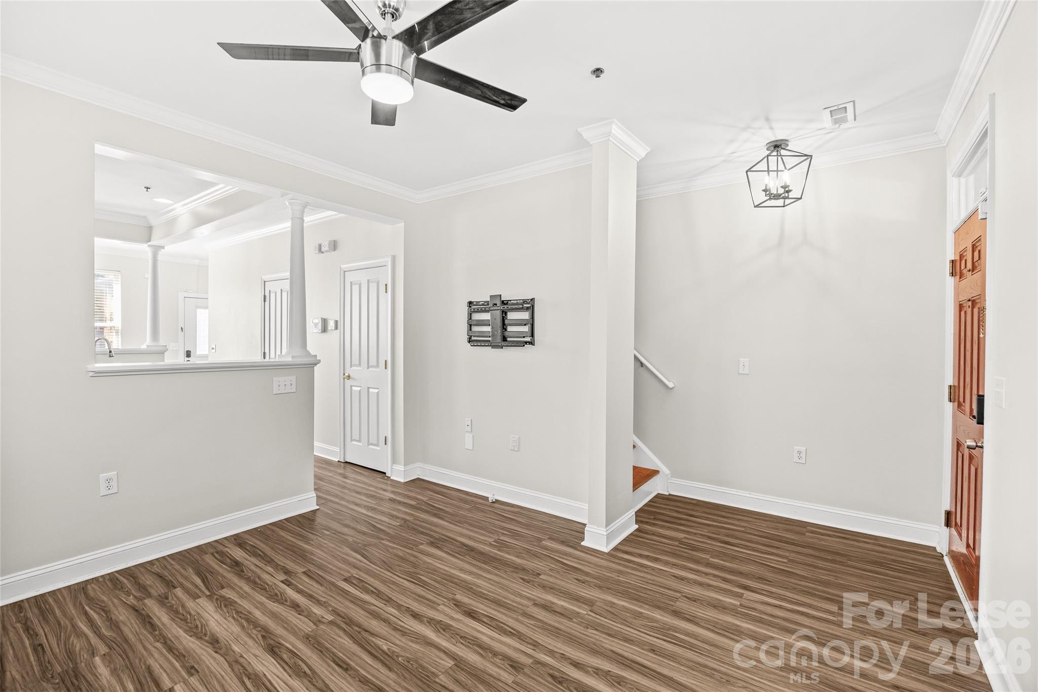 Living Room - 518 E 9th Street, Charlotte