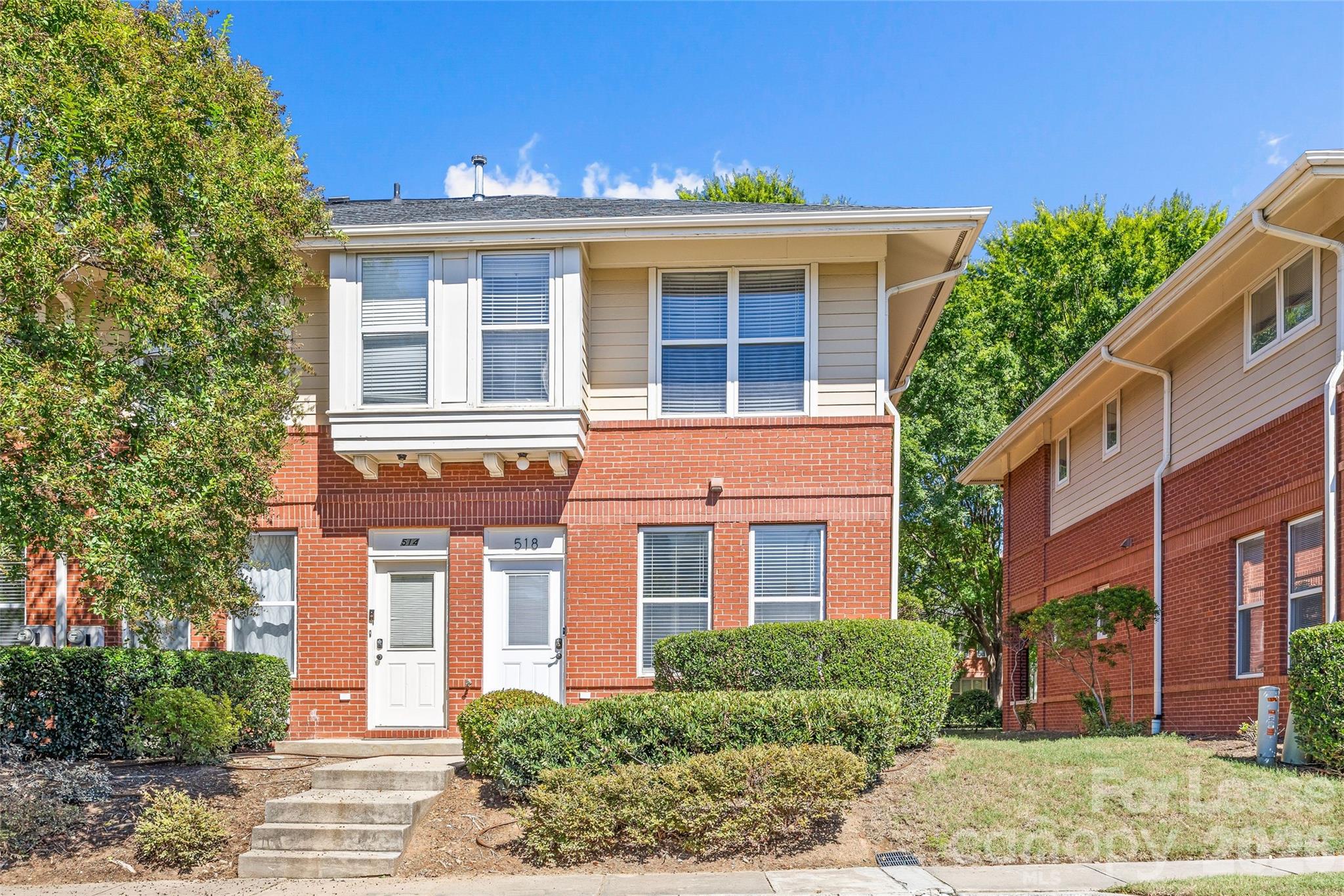 Rear Exterior - 518 E 9th Street, Charlotte