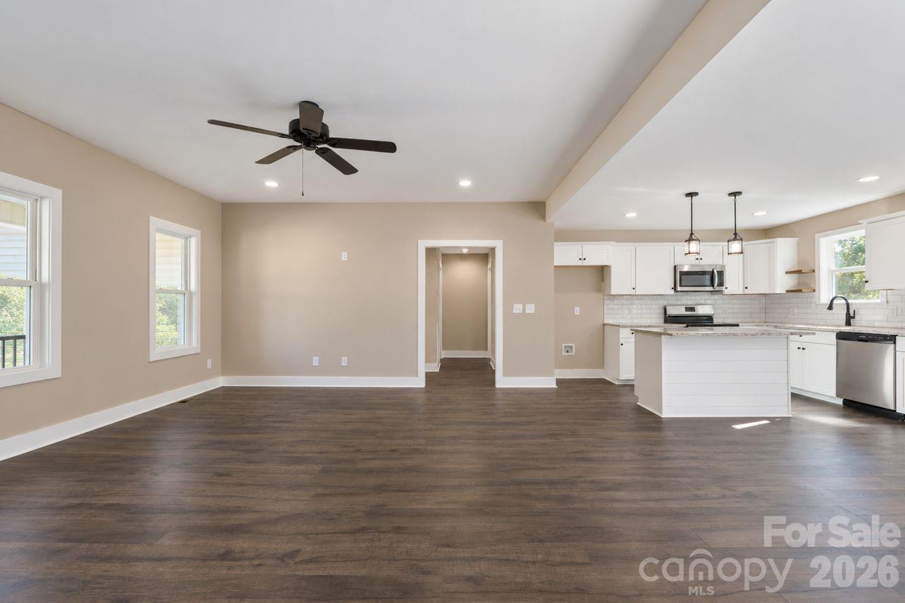 Kitchen/Living Room - 1030 Joel Street, China Grove