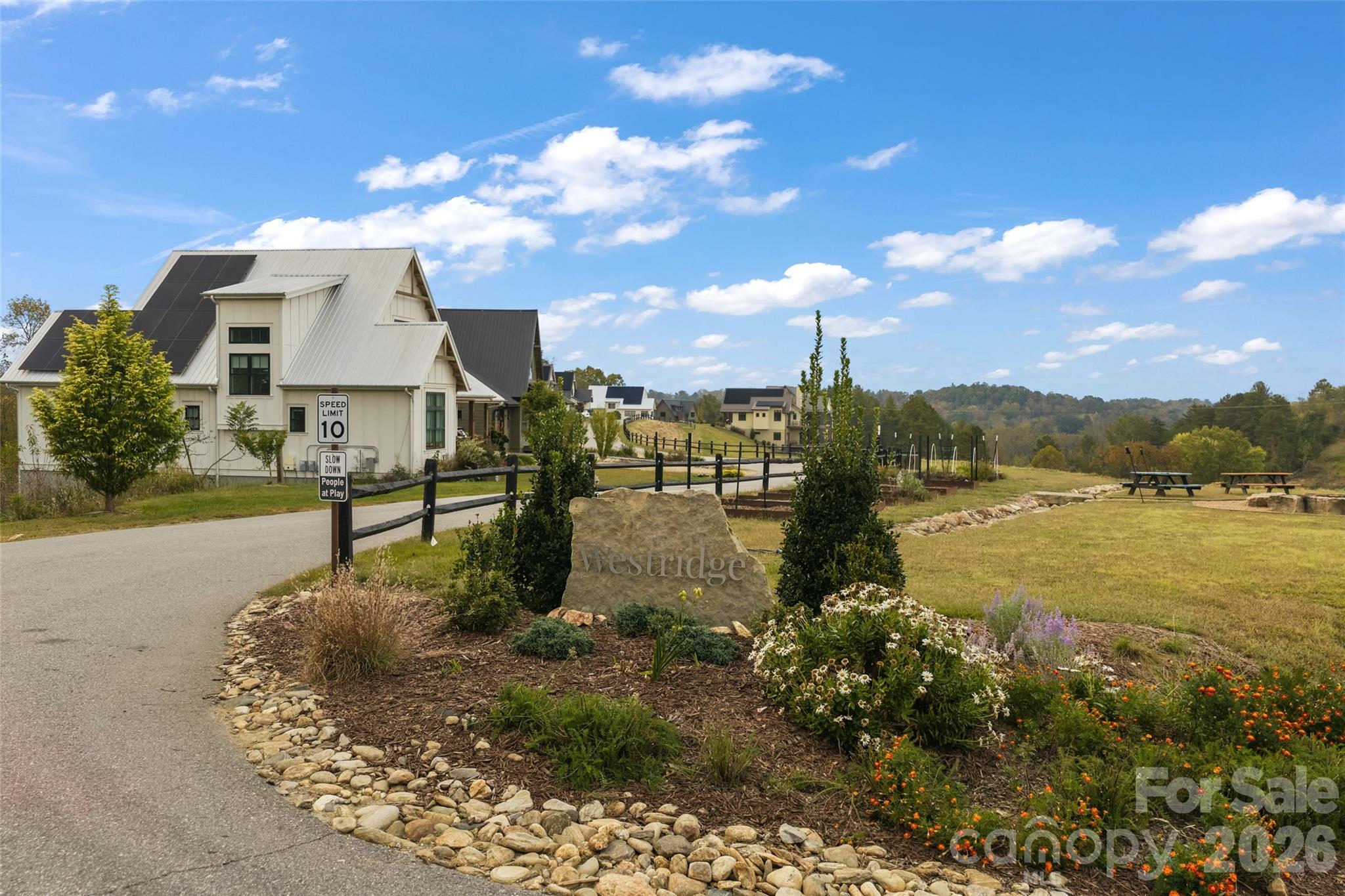 Westridge entrance - 234 Westridge Farm Road, Asheville