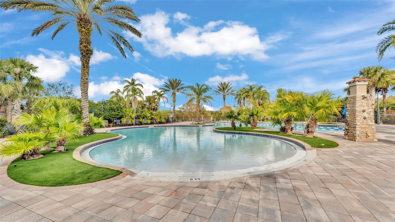 Zero Entry Pool - 1850 ALTAVISTA CIR, LAKELAND