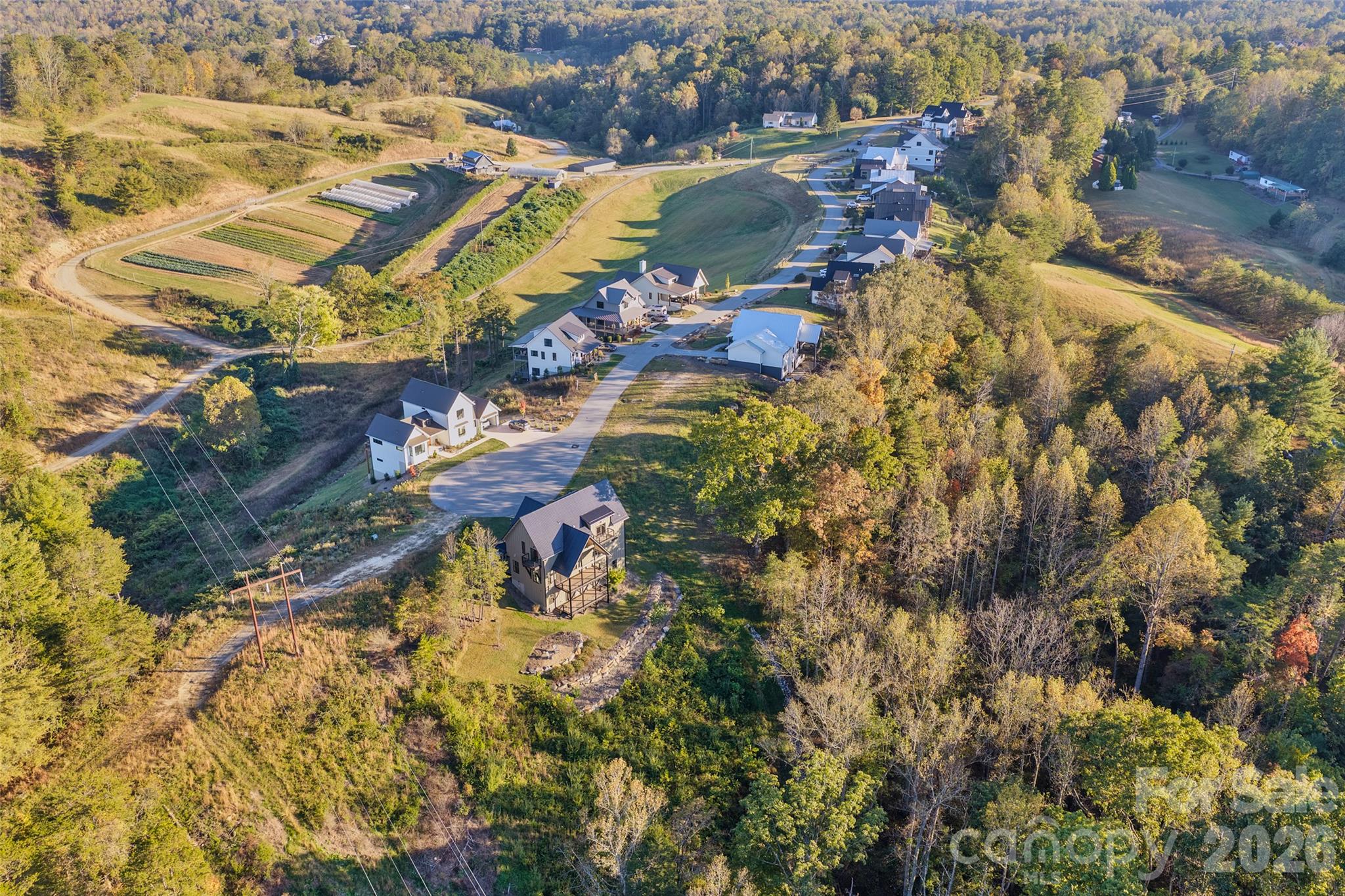 Aerial view of Westridge Farm Rd - 238 Westridge Farm Road, Asheville