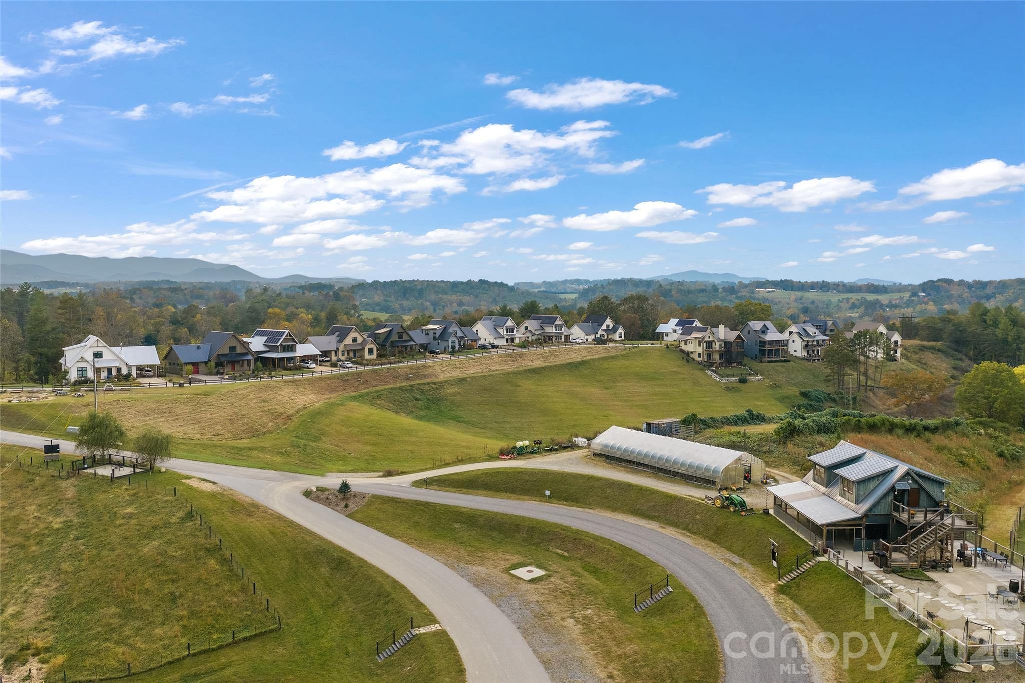 View of Westridge and the farm/farm stand - 238 Westridge Farm Road, Asheville