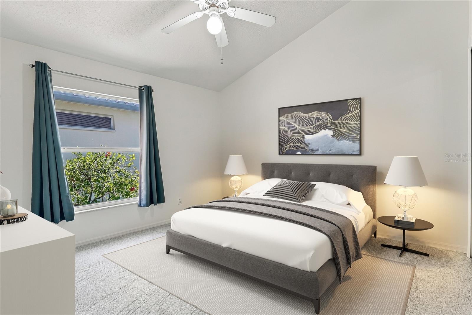 Spacious bedroom 4. Virtually staged. - 1101 DARLINGTON OAK DR NE, ST PETERSBURG