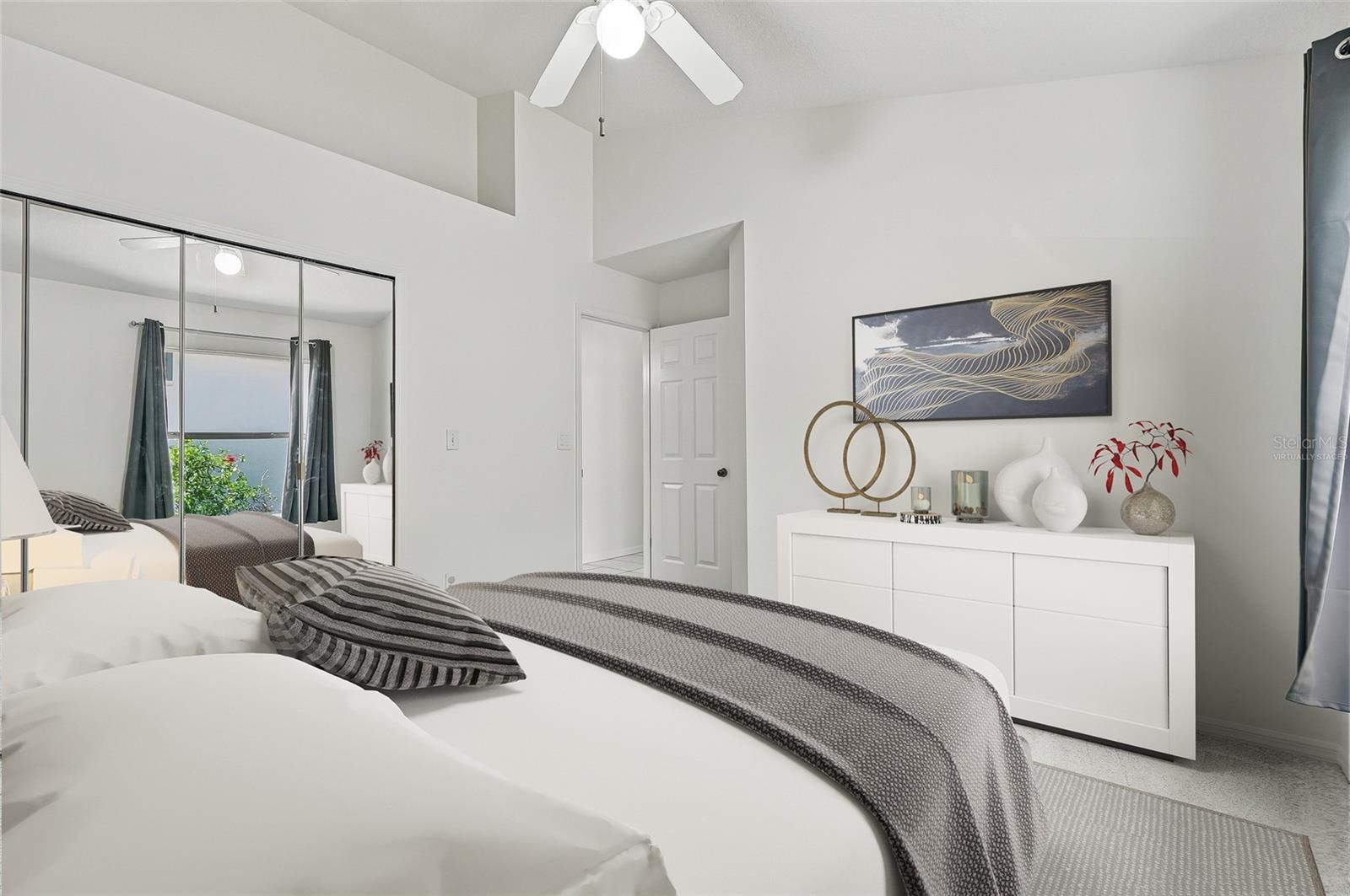 Bedroom 3. Virtually staged. - 1101 DARLINGTON OAK DR NE, ST PETERSBURG