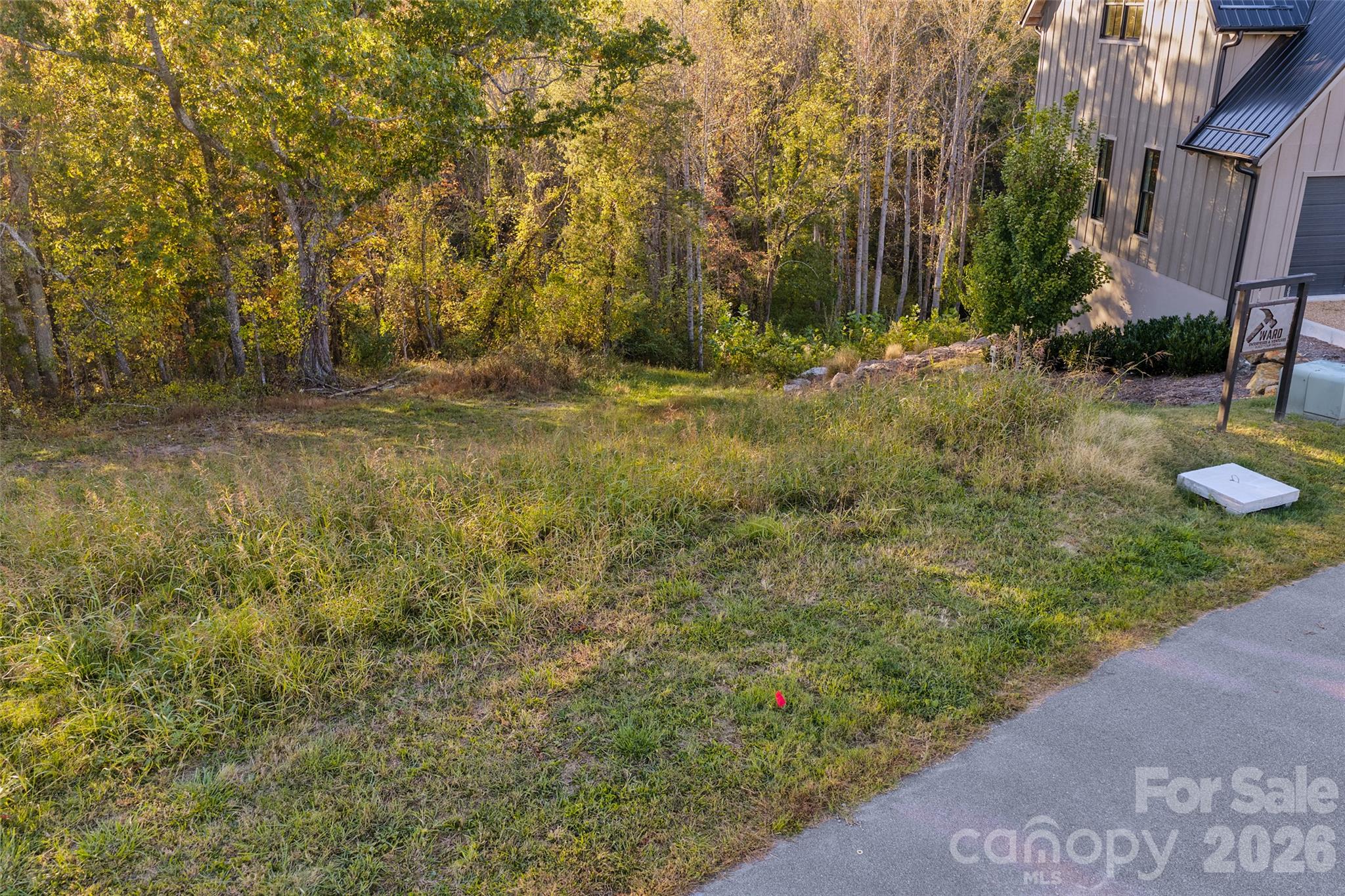 Lot from streetview - 240 Westridge Farm Road, Asheville