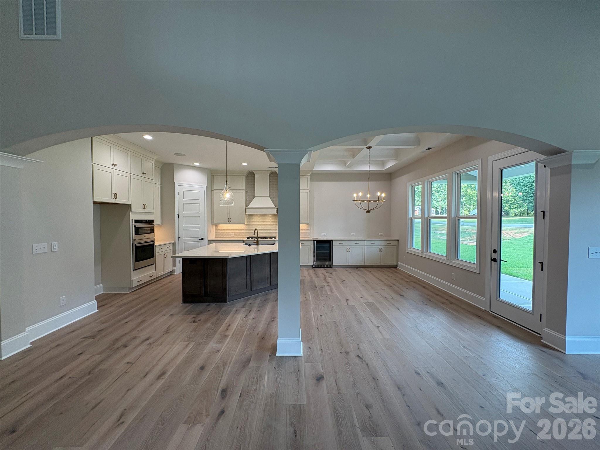 Family Room/Kitchen/Breakfast - 11012 Tyler Brook Lane, Mint Hill