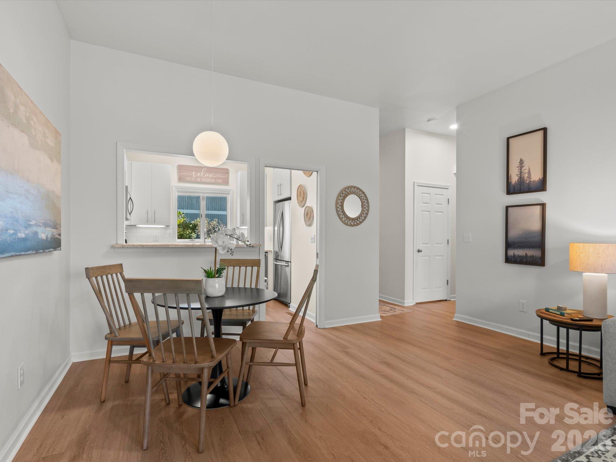 Spacious living and dining area - 524 Windswept Drive, Asheville