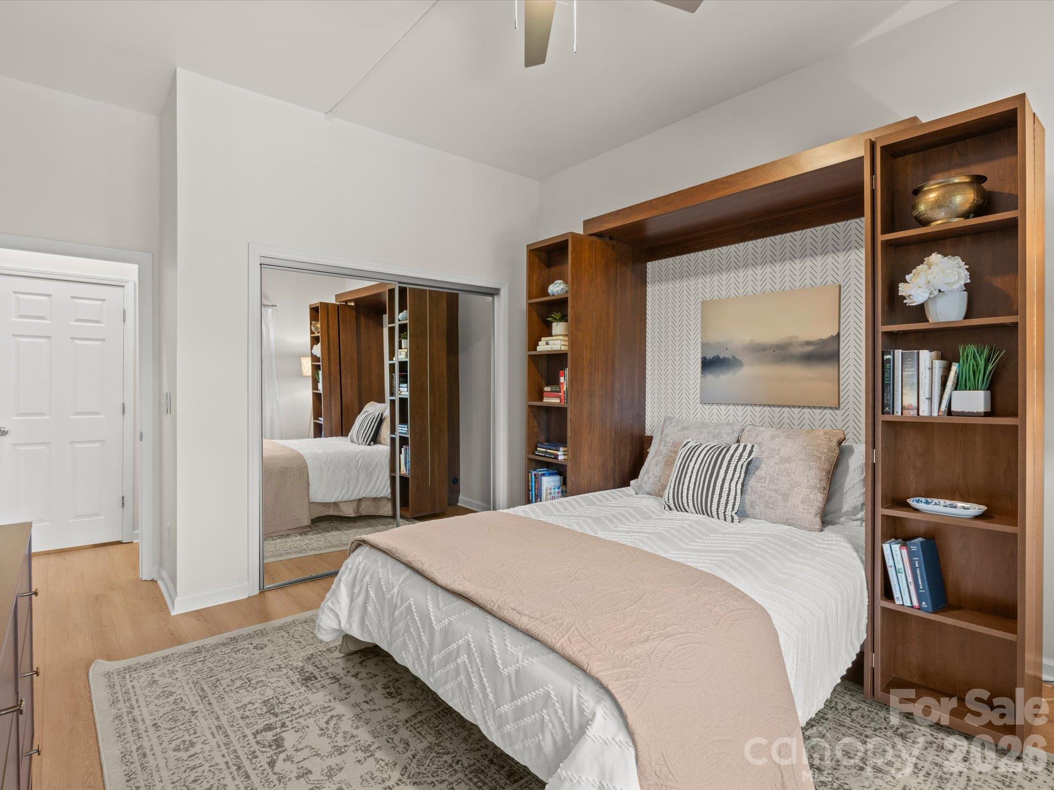Spacious guest bedroom - 524 Windswept Drive, Asheville
