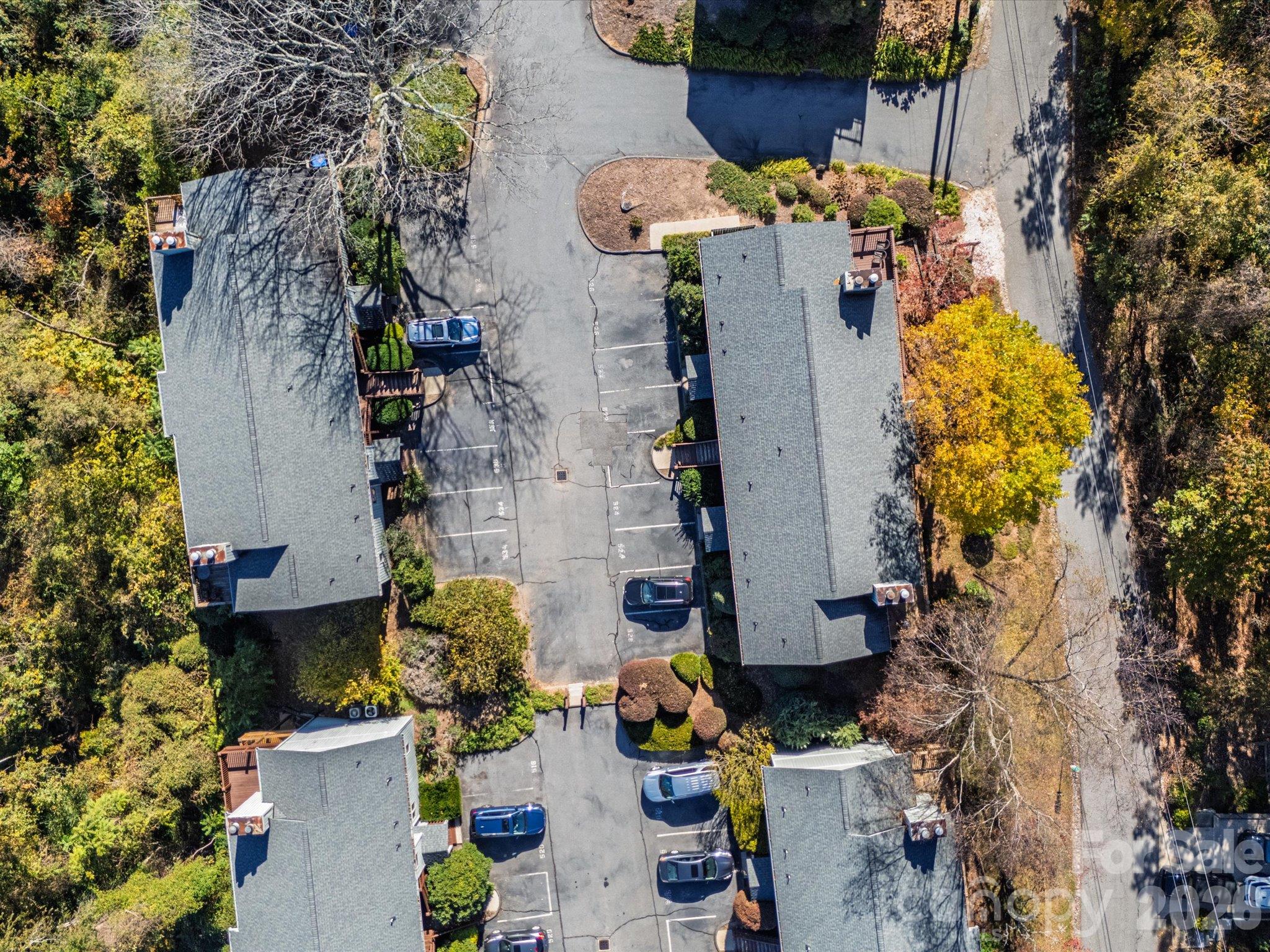 Bird's eye view - 524 Windswept Drive, Asheville