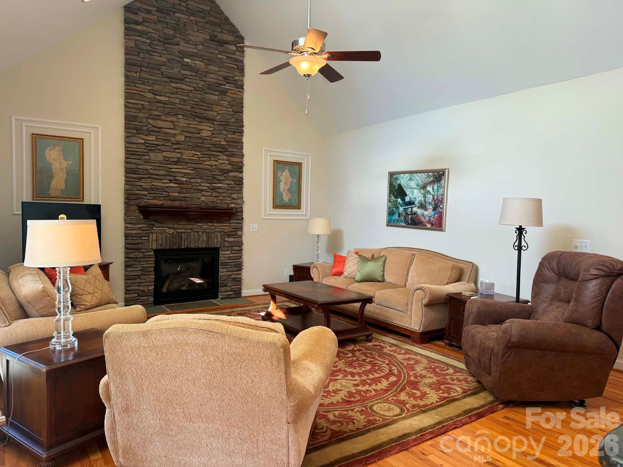 Living Room - 117 W Vista View Place, Mooresville