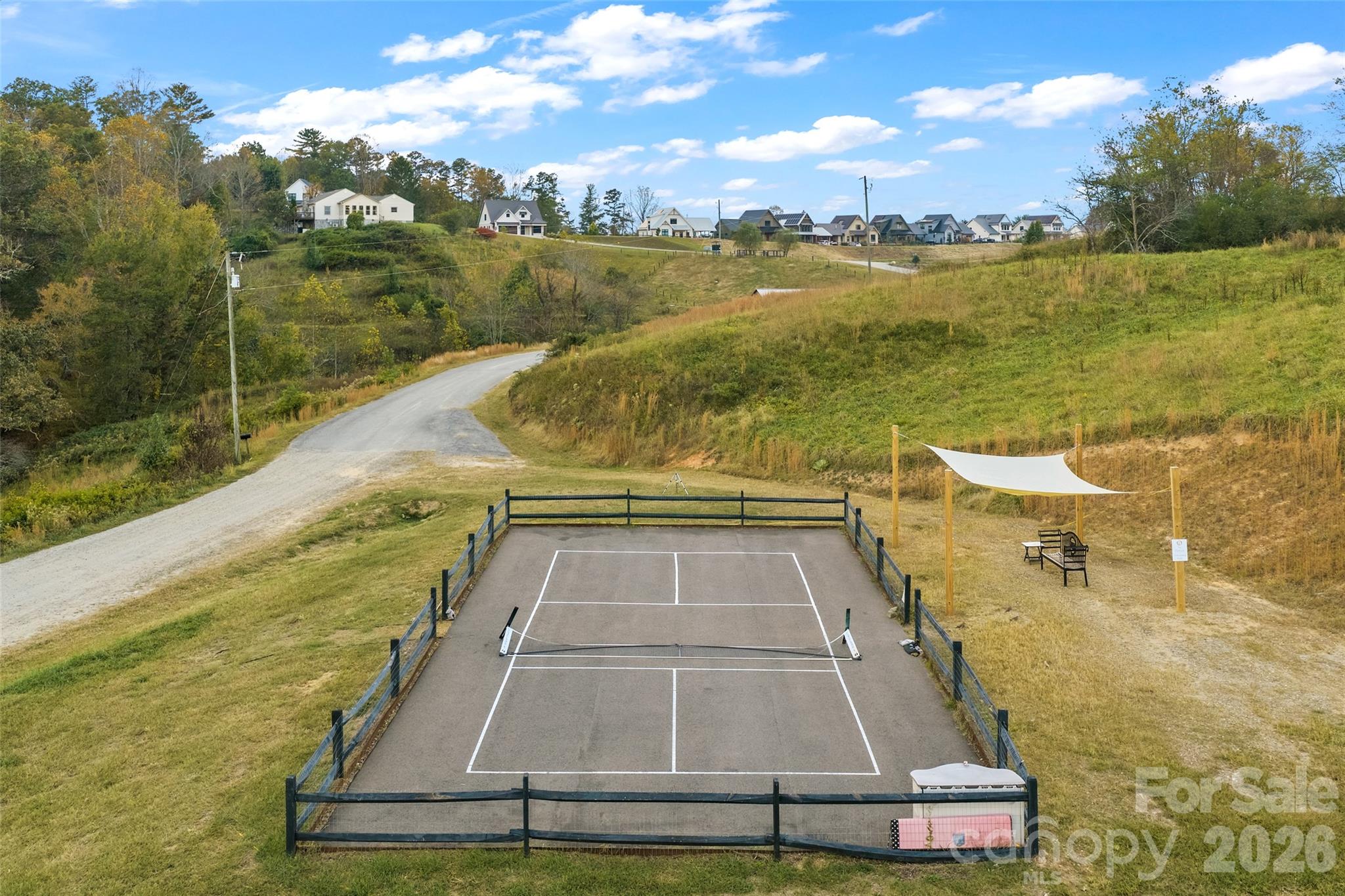 Pickleball court - 15 French Broad River Way, Asheville