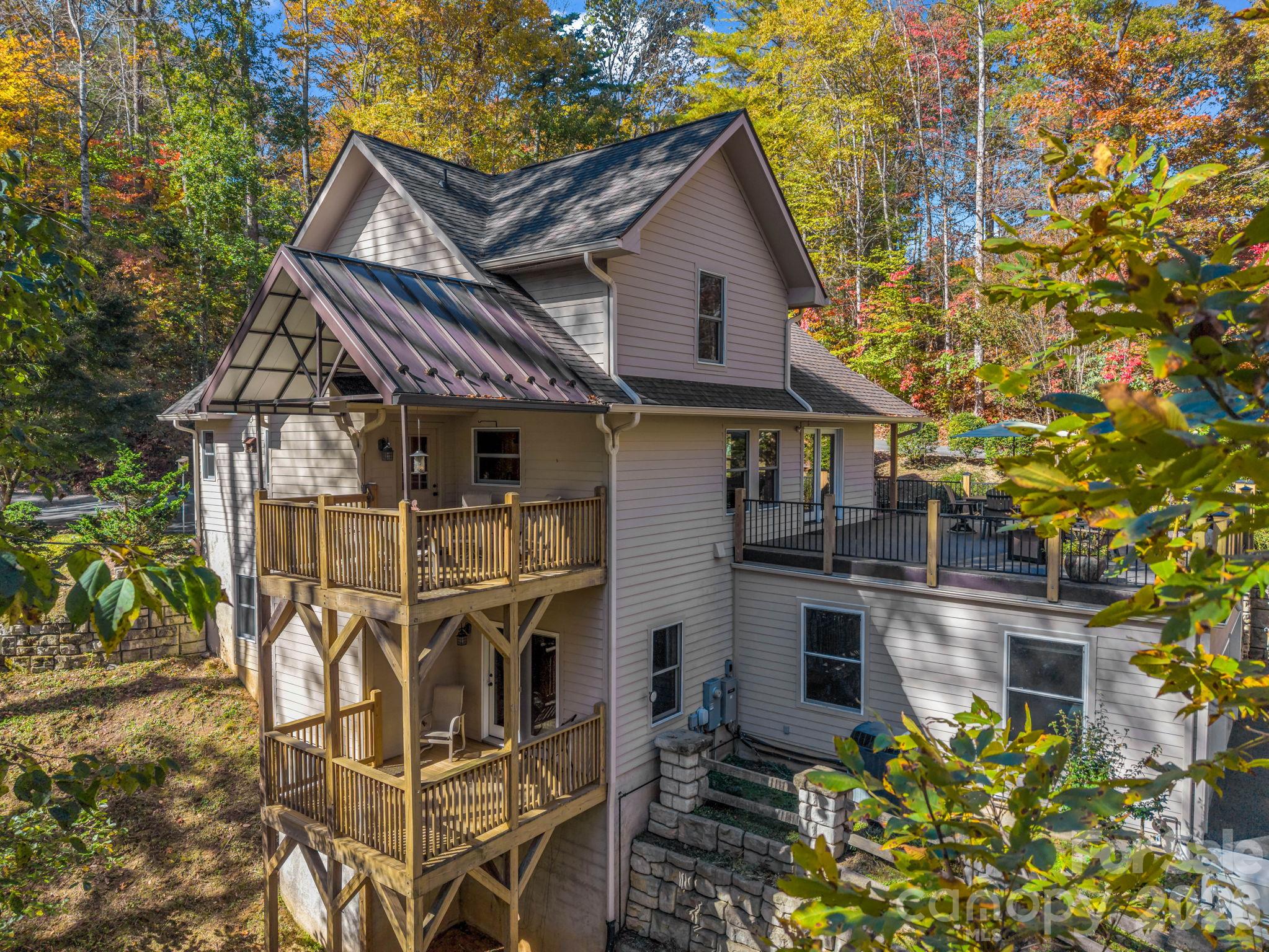 Single Family Residence at 17 Caroline Road, Pisgah Forest, photo 7 of 47