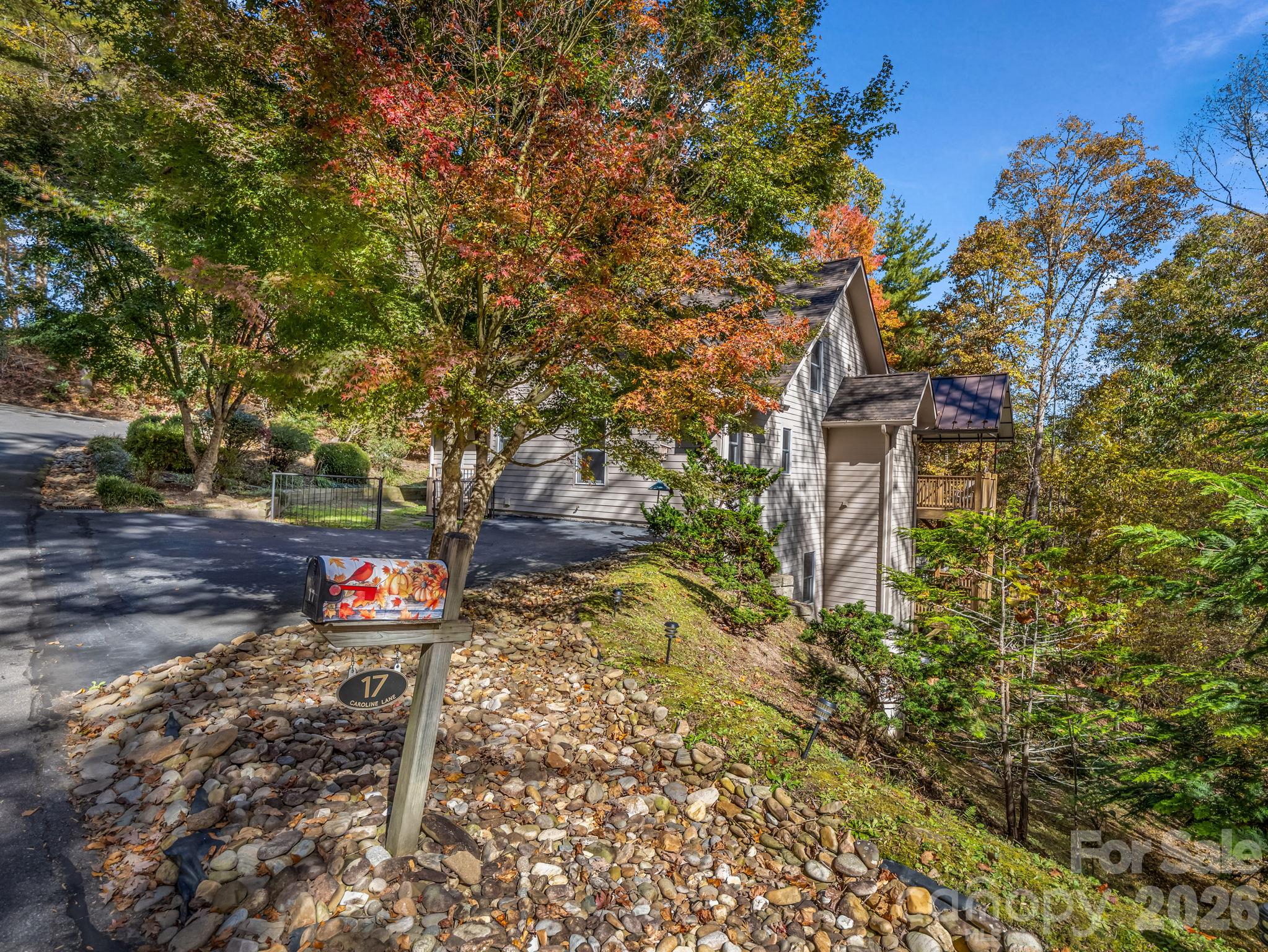 Single Family Residence at 17 Caroline Road, Pisgah Forest, photo 8 of 47