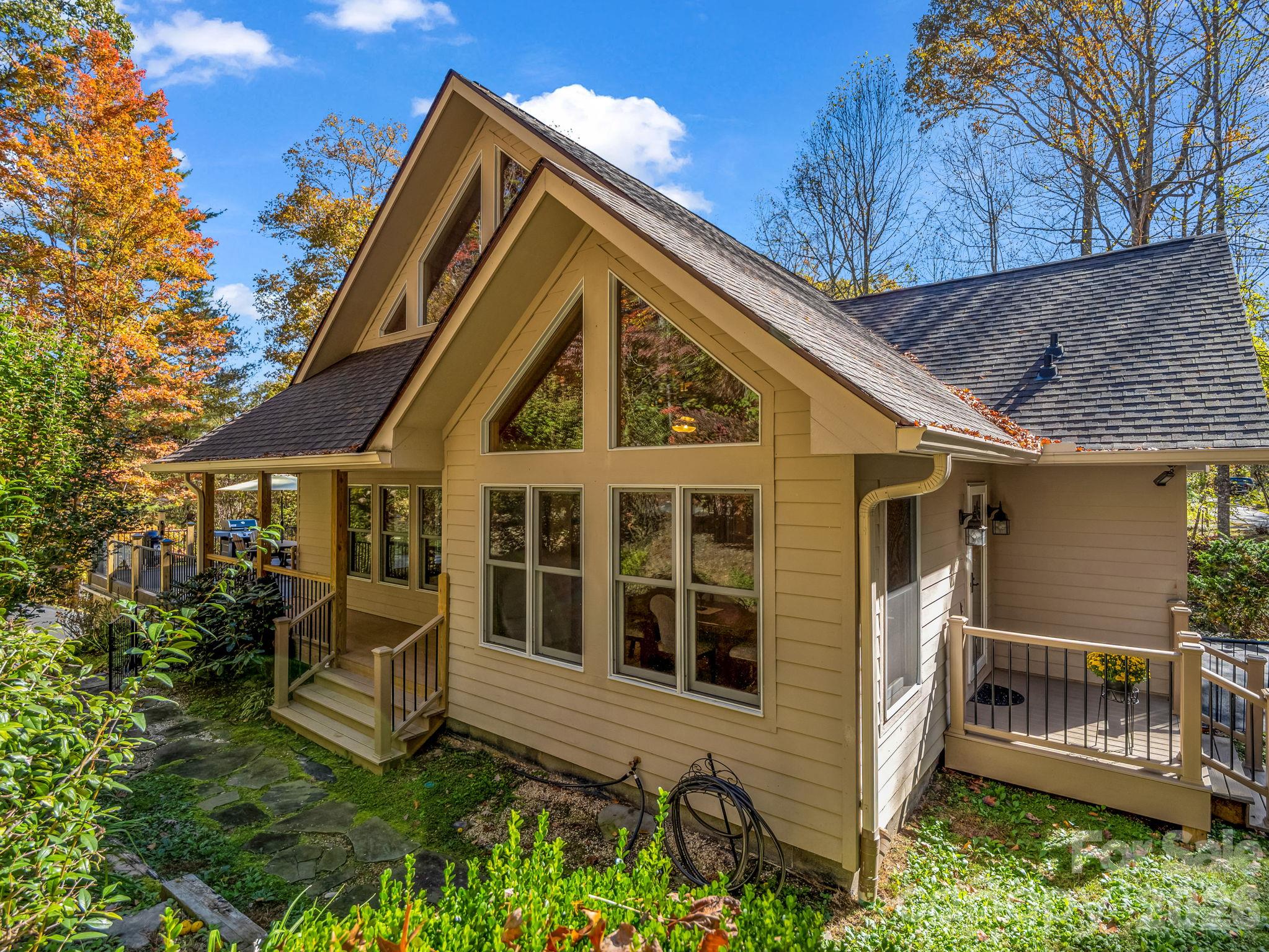 Single Family Residence at 17 Caroline Road, Pisgah Forest, photo 9 of 47