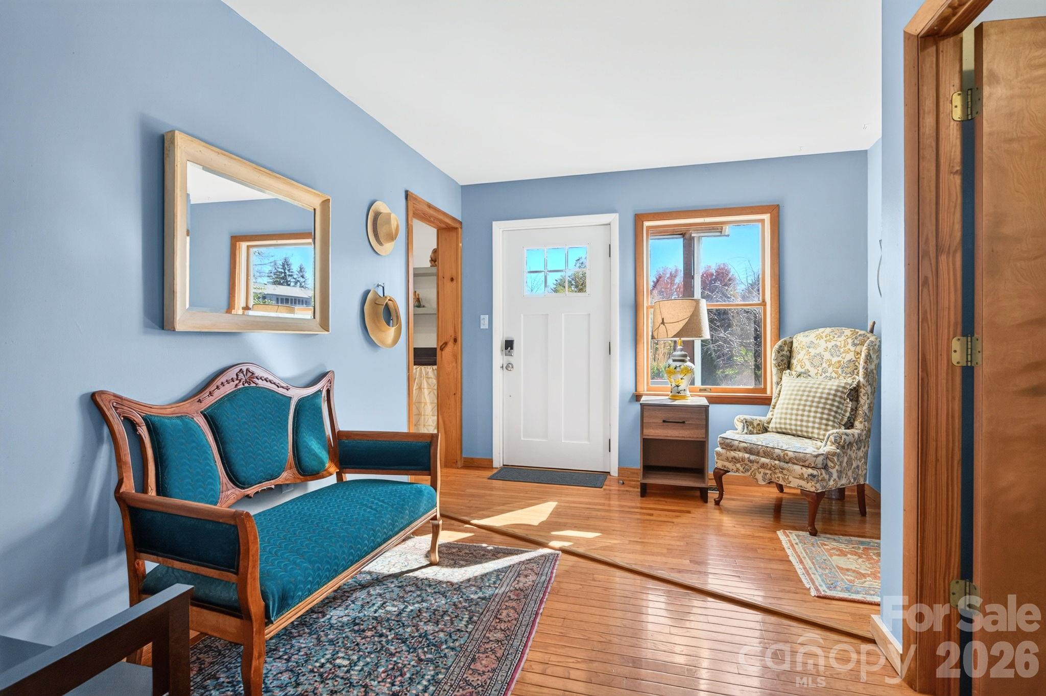 Welcoming Foyer - 414 Old Haw Creek Road, Asheville
