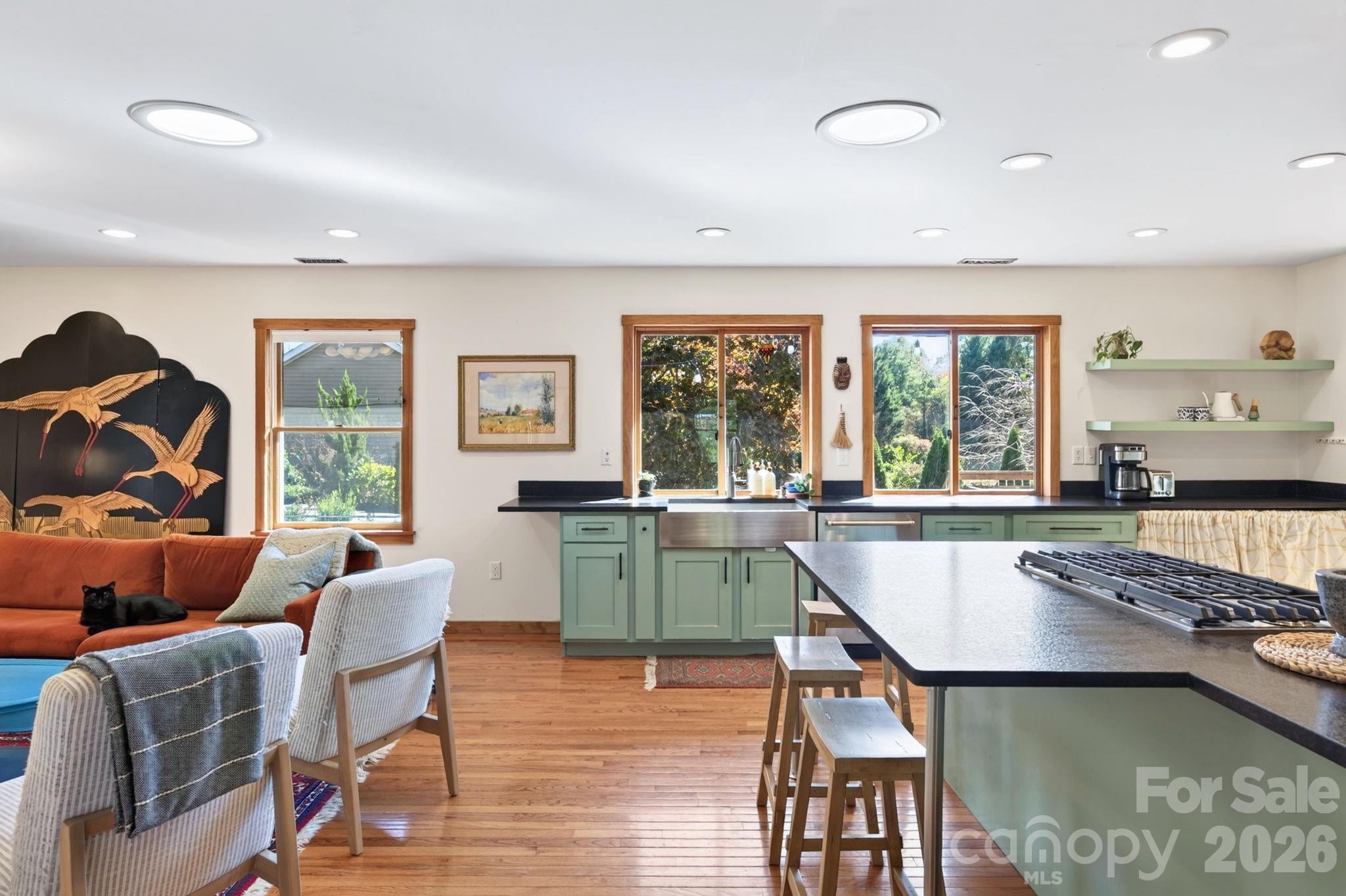 Breakfast Bar * Gas Cooktop - 414 Old Haw Creek Road, Asheville