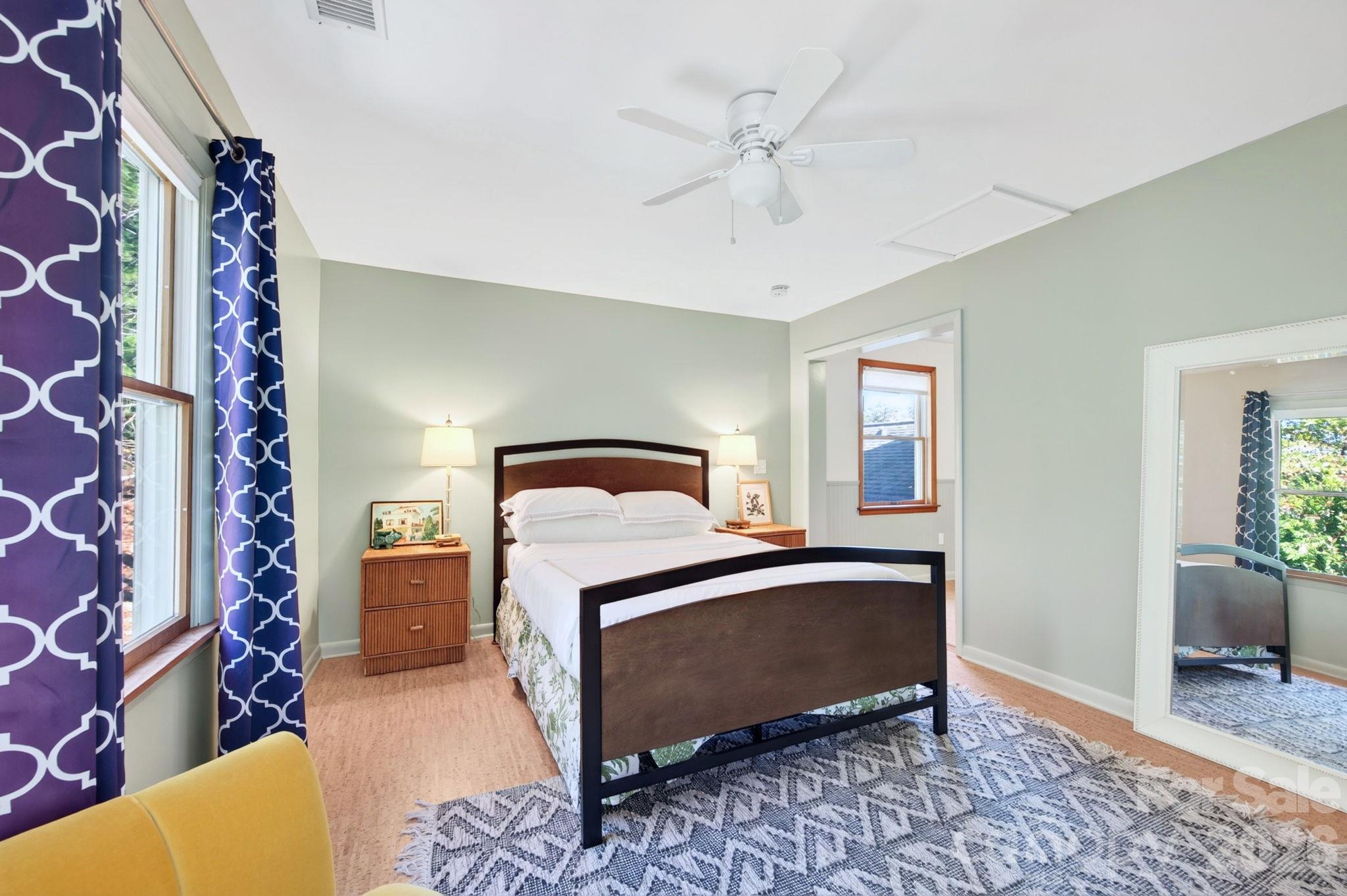 Third Bedroom has Additional Space for Seating Area or Exercise Space - 414 Old Haw Creek Road, Asheville