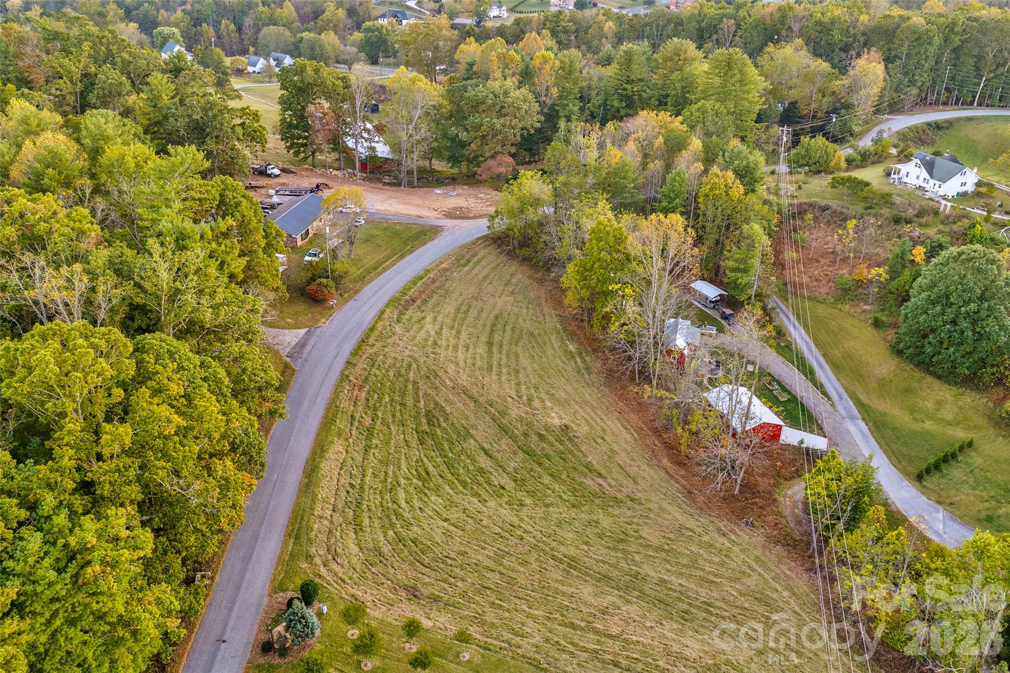 Gently sloping terrain, cleared, and ready to build! - 215 Old Macedonia Road, Asheville