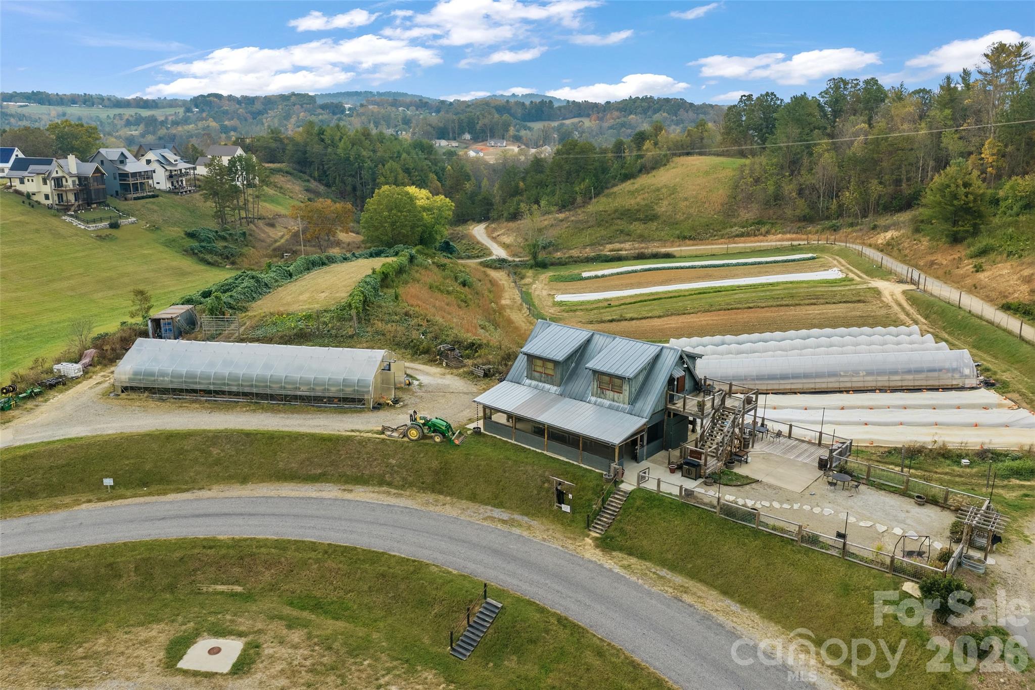 The farm, farmstand and Olivette offices - 215 Old Macedonia Road, Asheville