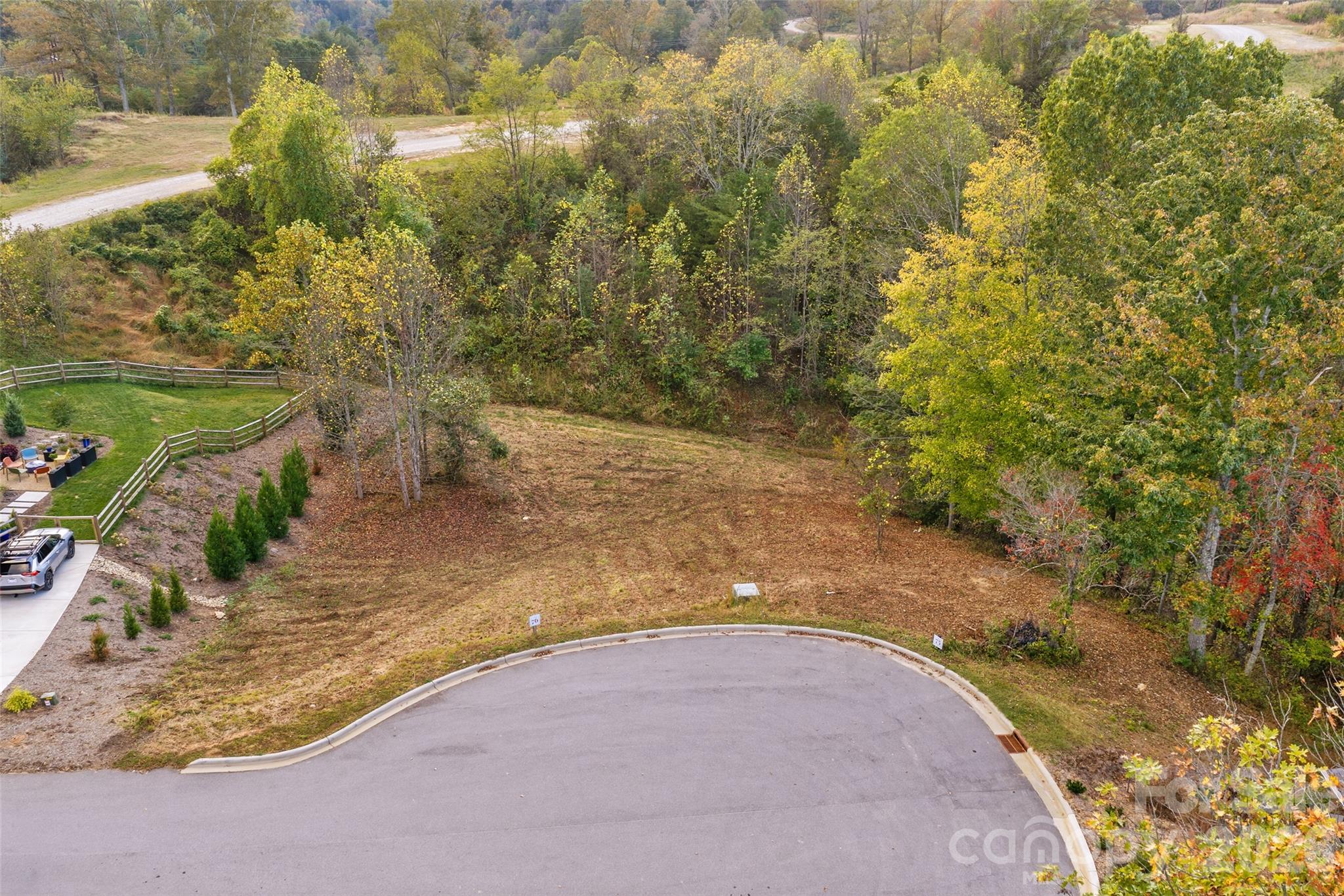 Positioned on a small cul-de-sac in Olivette - 404 Blue Mind Way, Asheville