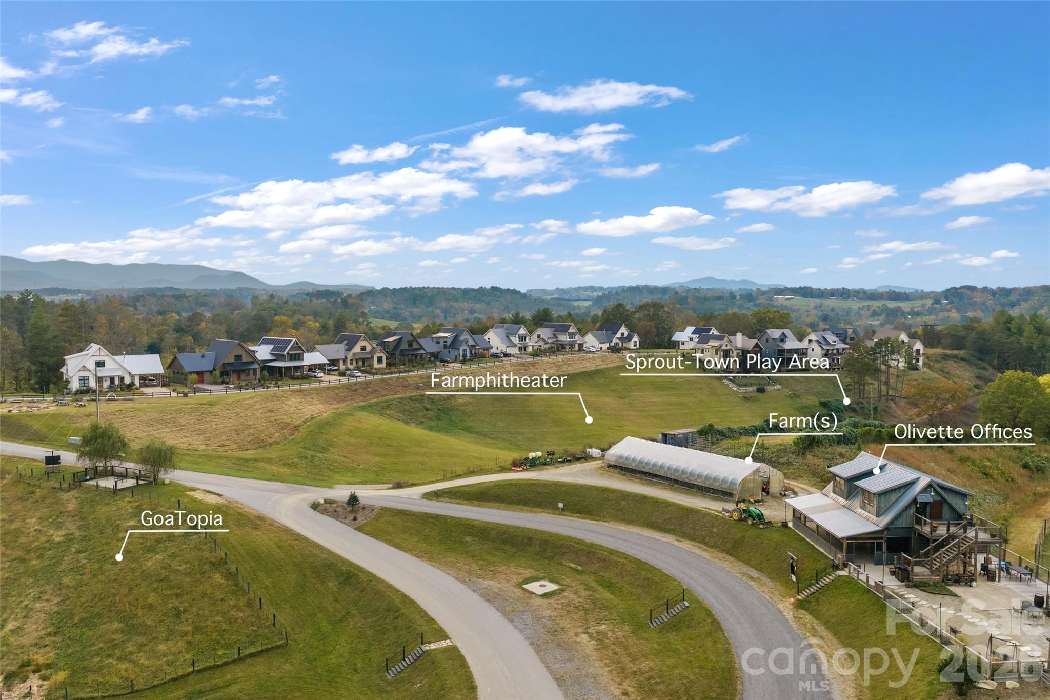 Some of the community amenities and Farm - 404 Blue Mind Way, Asheville