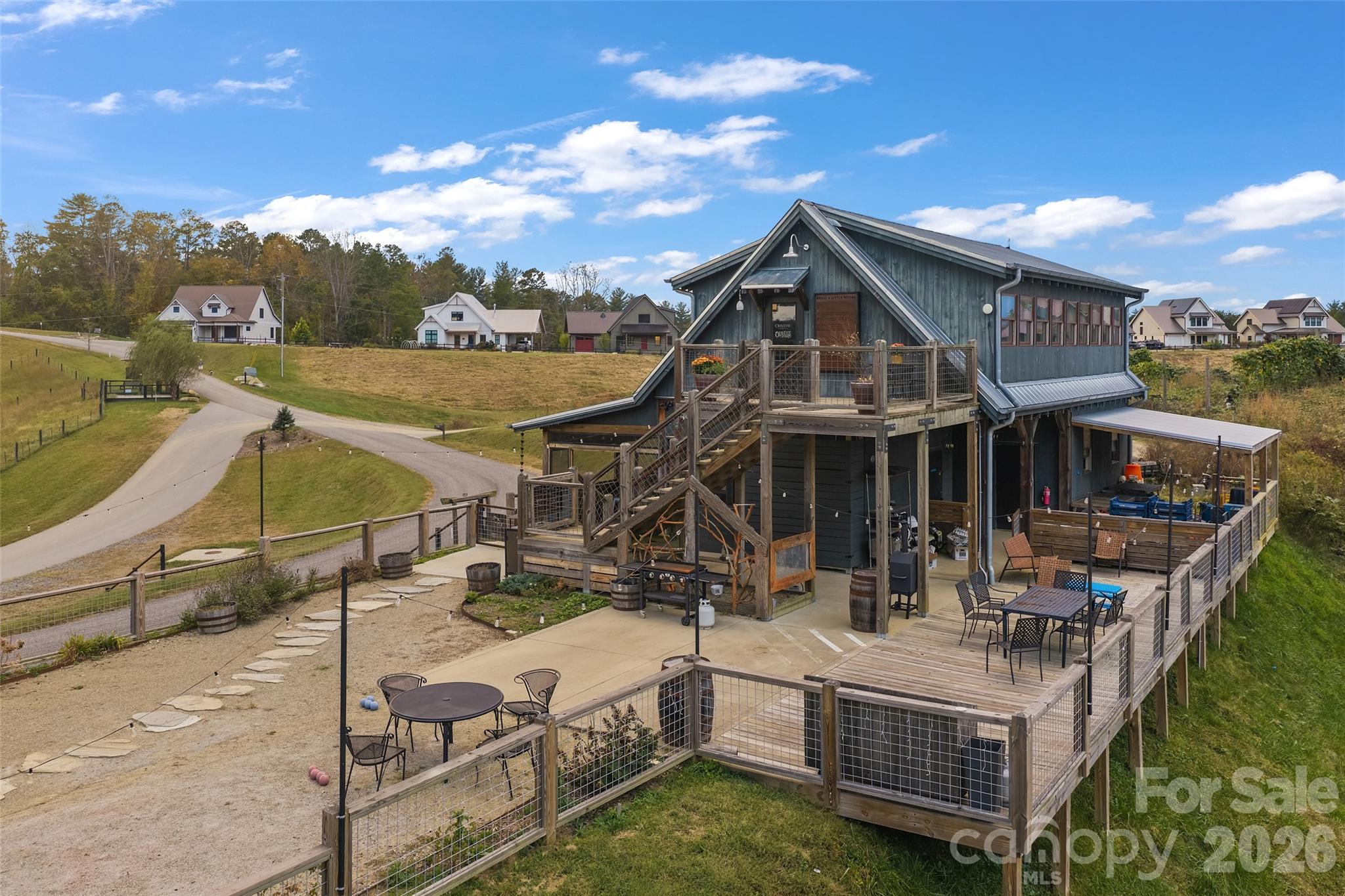 Olivette farm stand and offices with space for community cook outs and gatherings - 404 Blue Mind Way, Asheville