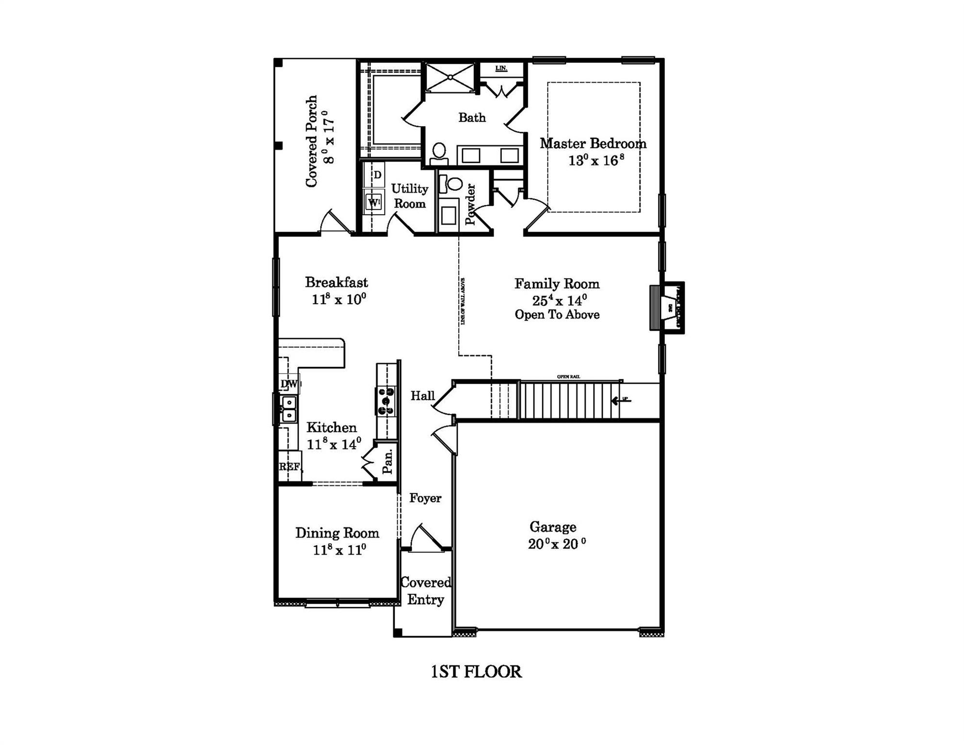 1st floor layout - 5510 Army Road, Marshville