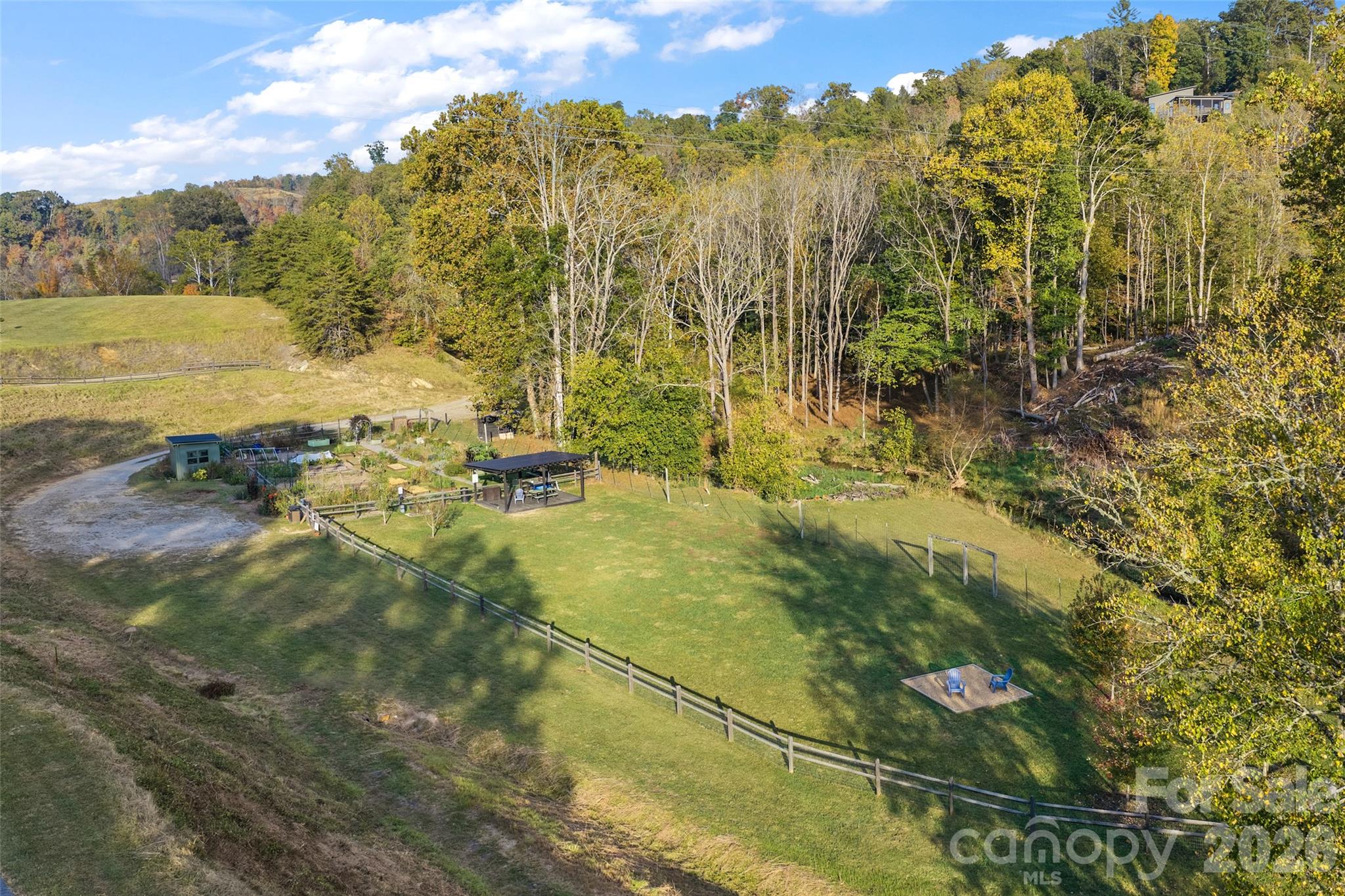 Community dog park - 35 Olivette Crossing Parkway, Asheville