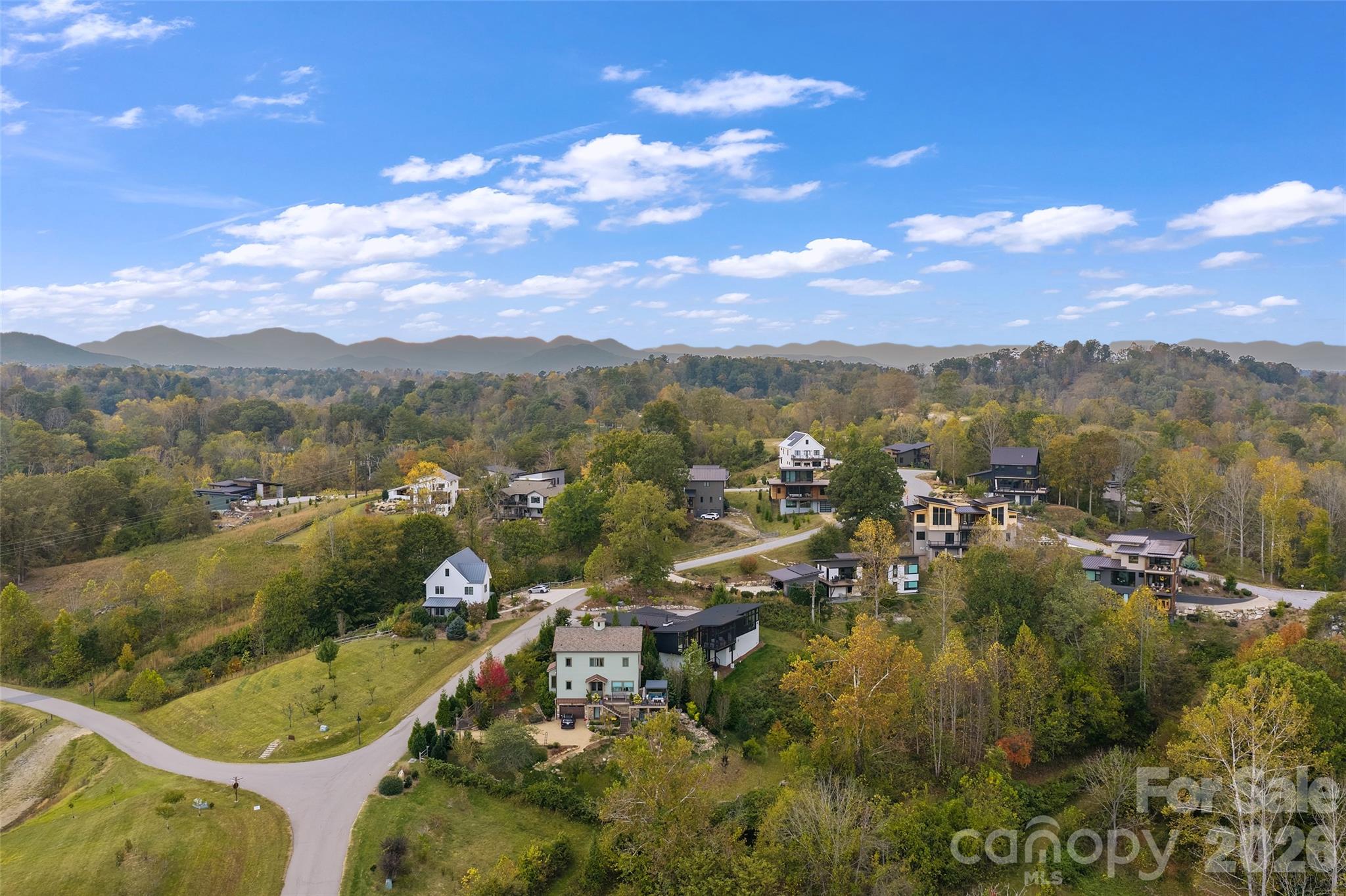 The Overlook features a variety of beautiful homes, from contemporary to traditional - 35 Olivette Crossing Parkway, Asheville