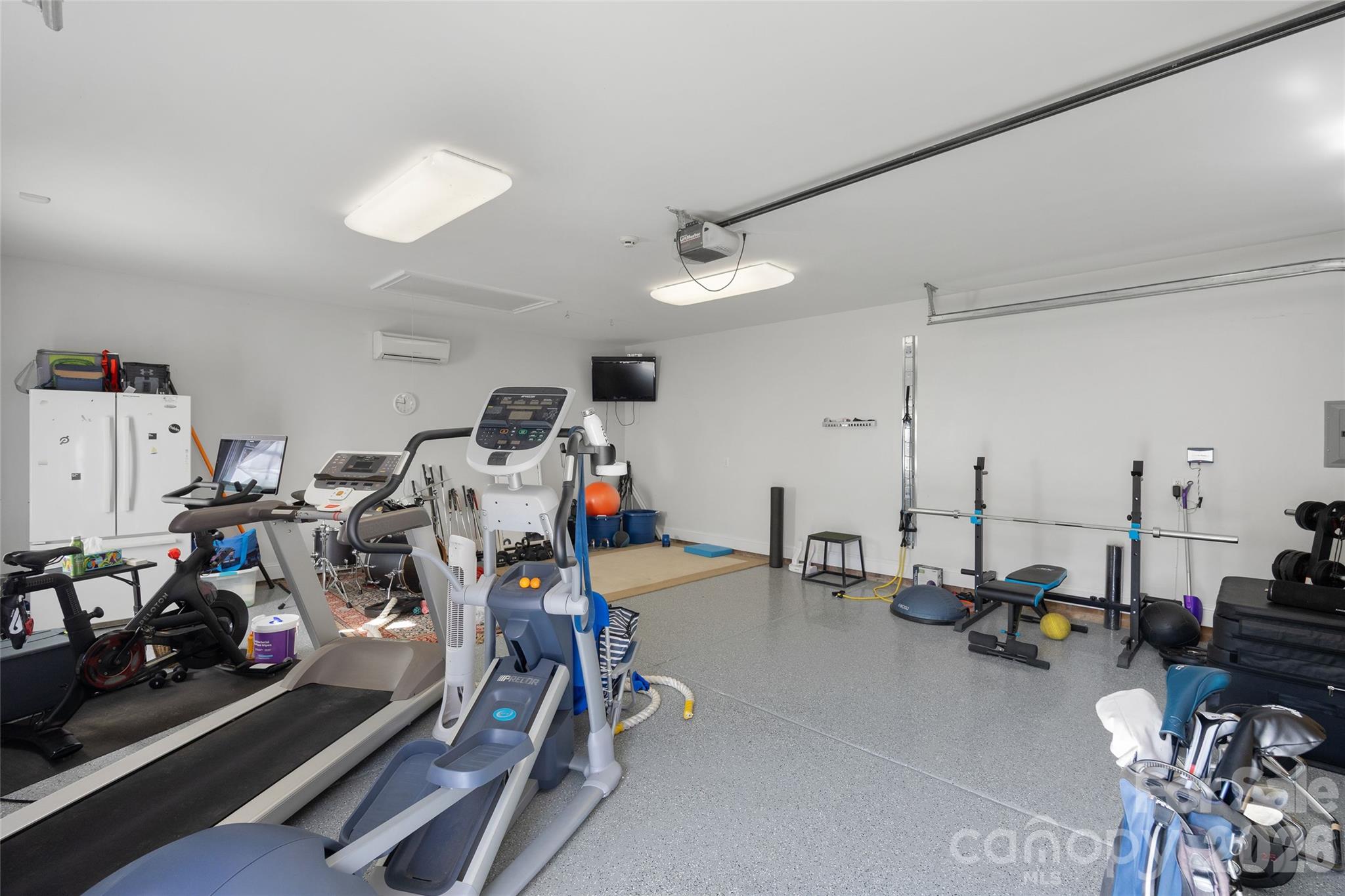 Garage (heated and cooled used as gym) - 2622 Bucknell Avenue, Charlotte