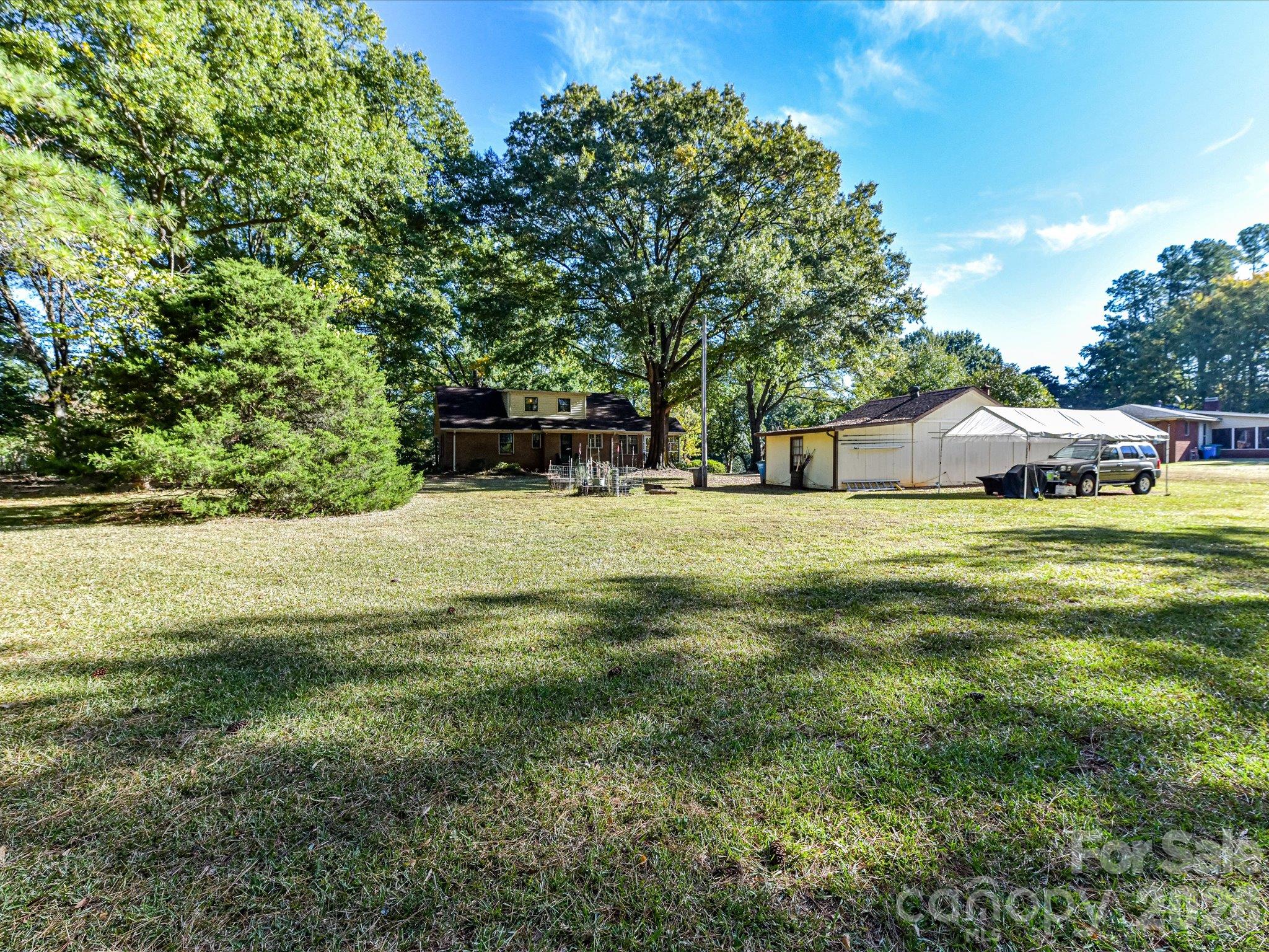 Back Yard - 1806 Lakeview Drive, Pineville