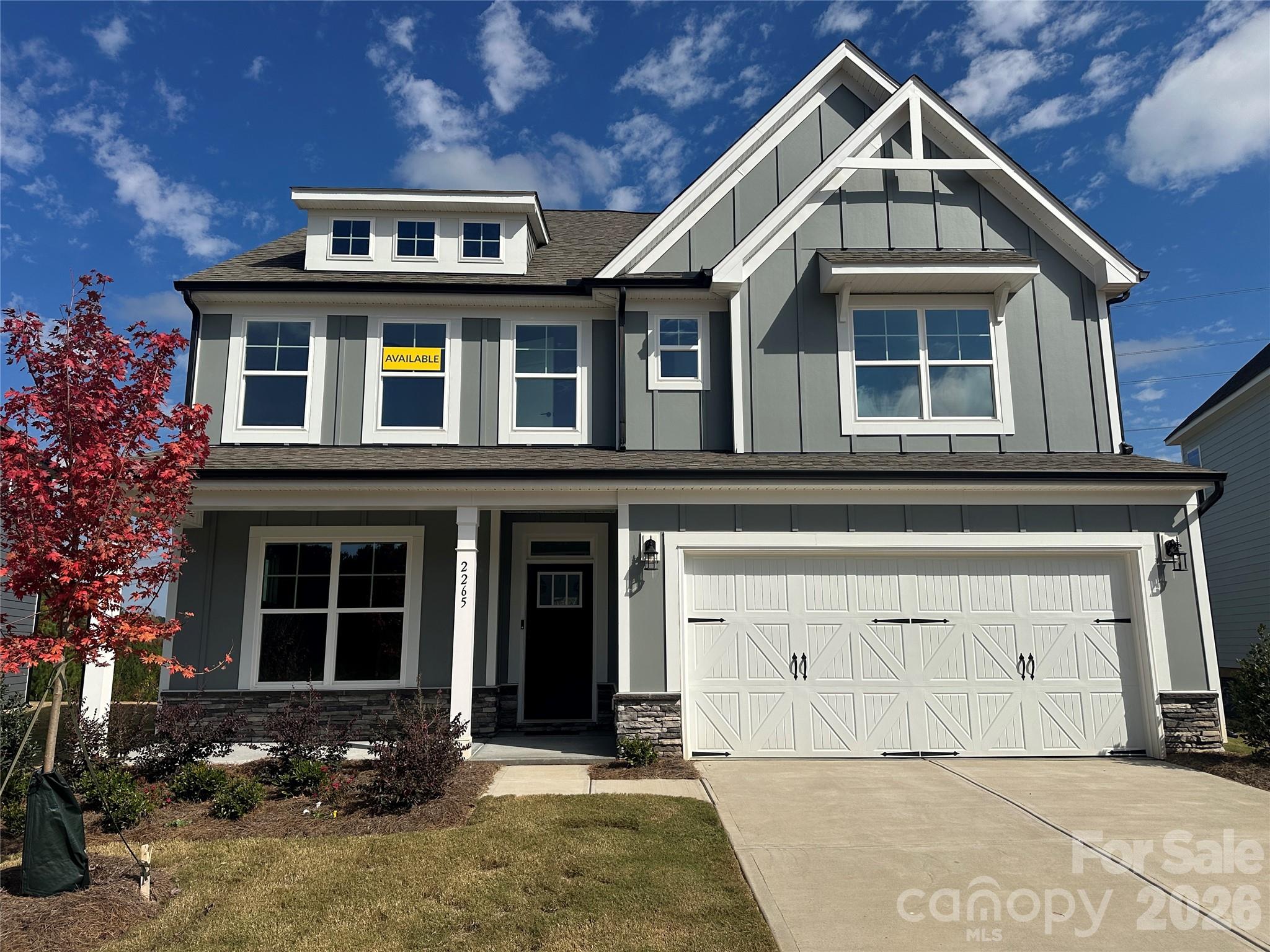 Homesite 578 features a Davidson V floorplan - 2265 Tabor Road, Sherrills Ford