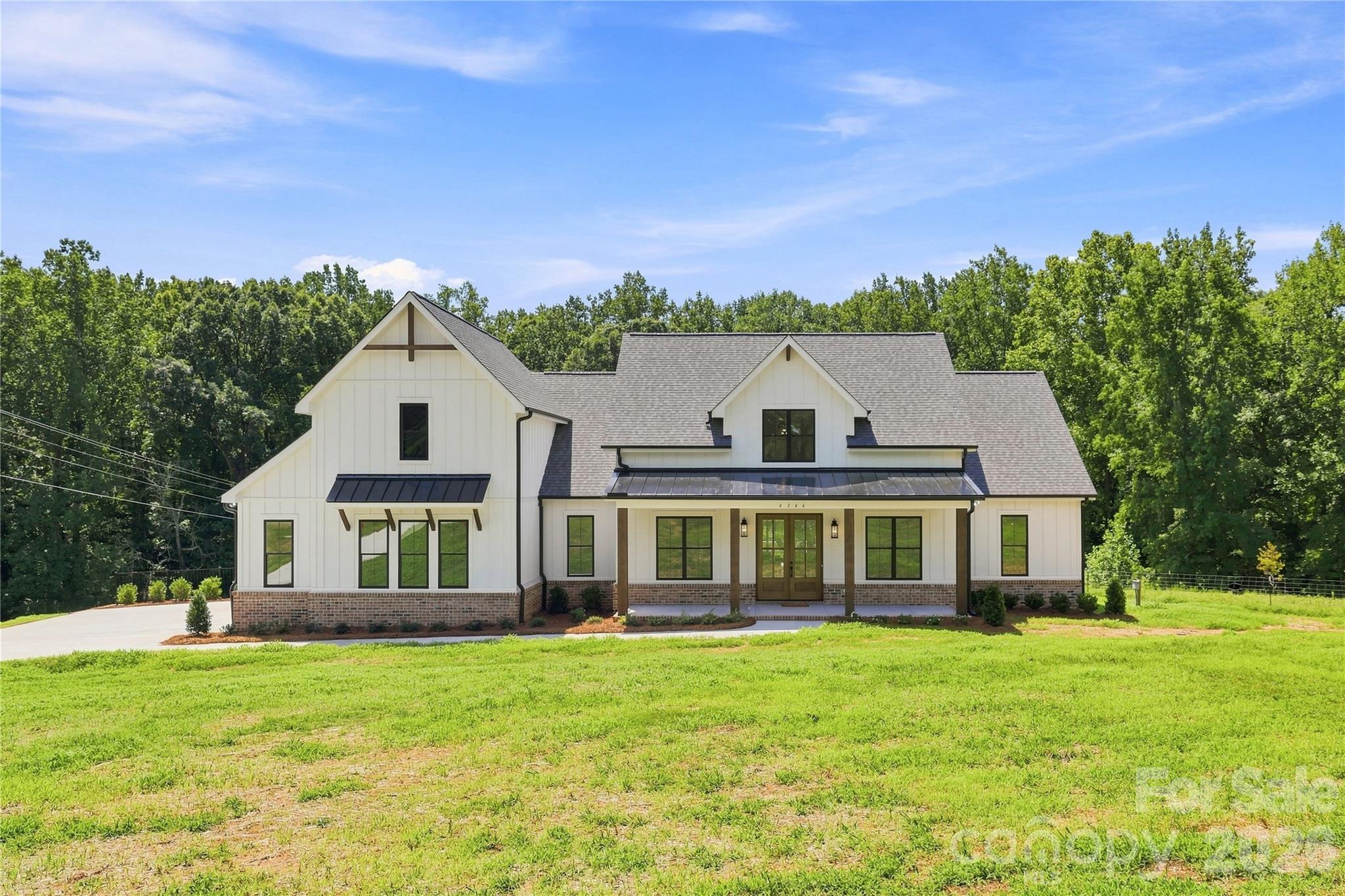 Previously built Arbor with optional metal roof accents - 509 Simpson Road, Locust