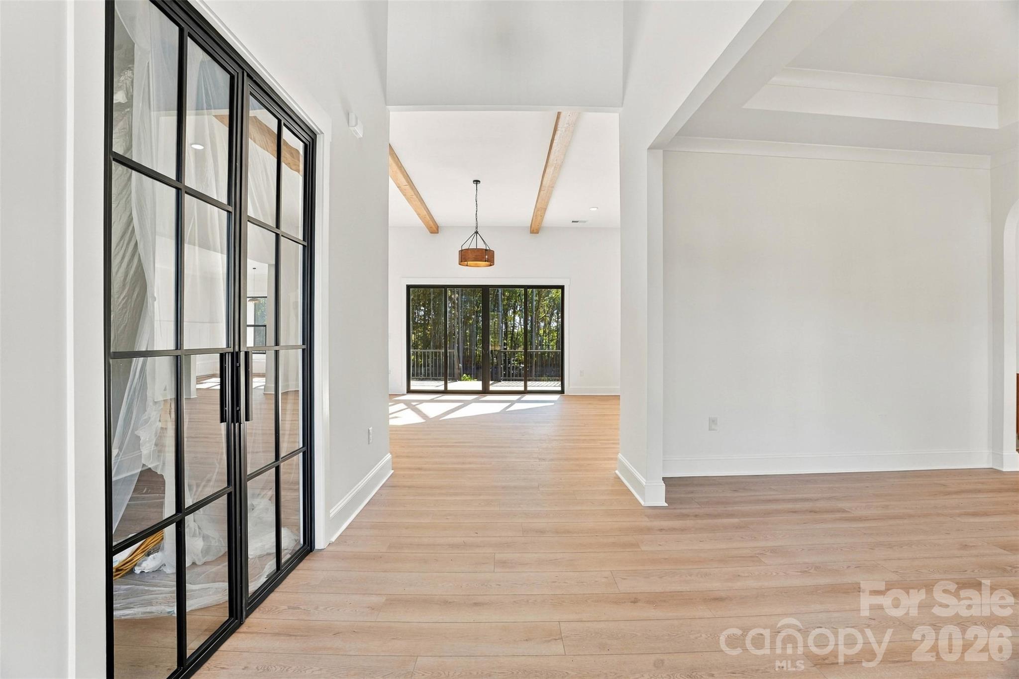 Previously built Arbor with office on left and formal dining room on right - 509 Simpson Road, Locust