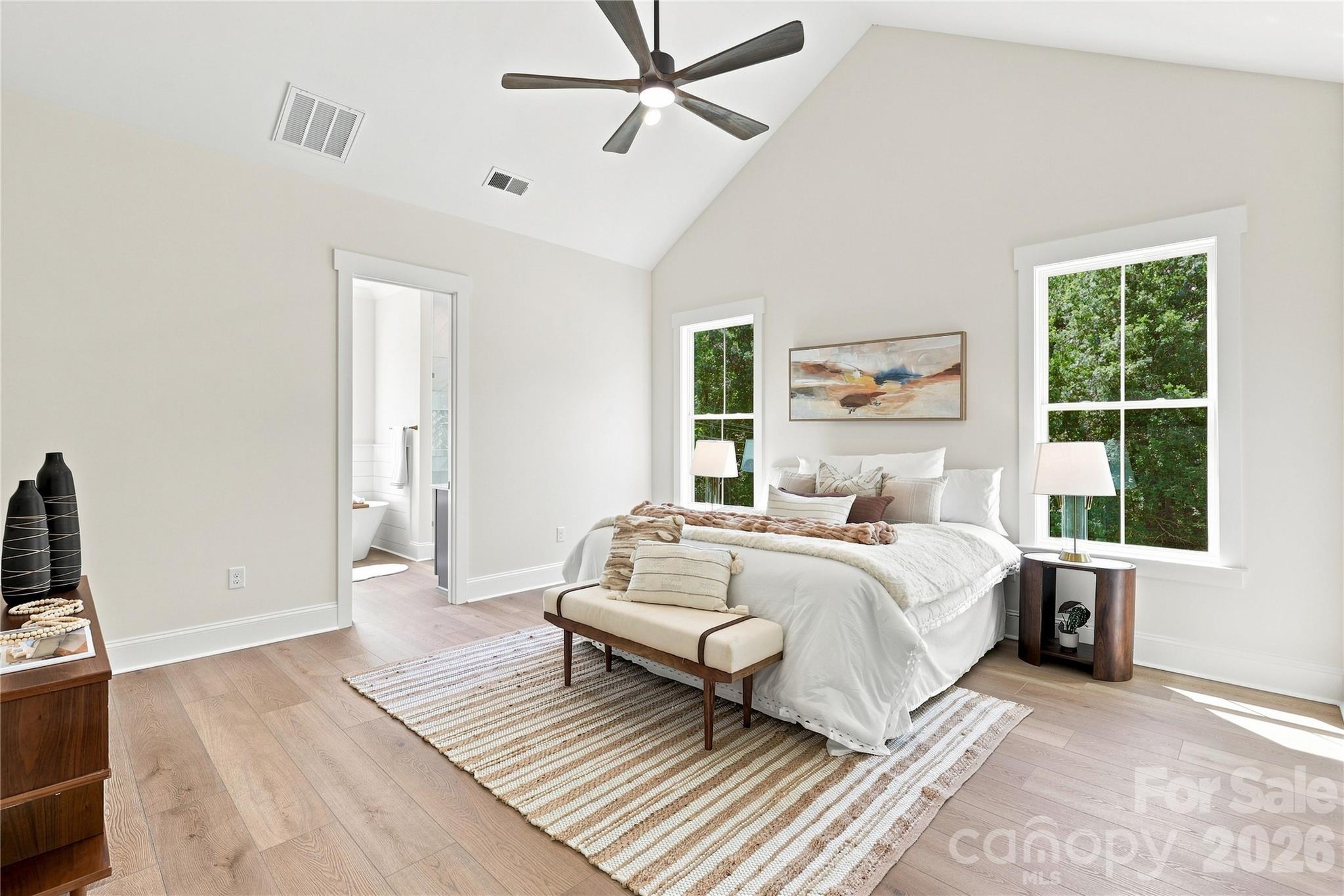 Primary bedroom - can be vaulted ceiing or tray - 509 Simpson Road, Locust