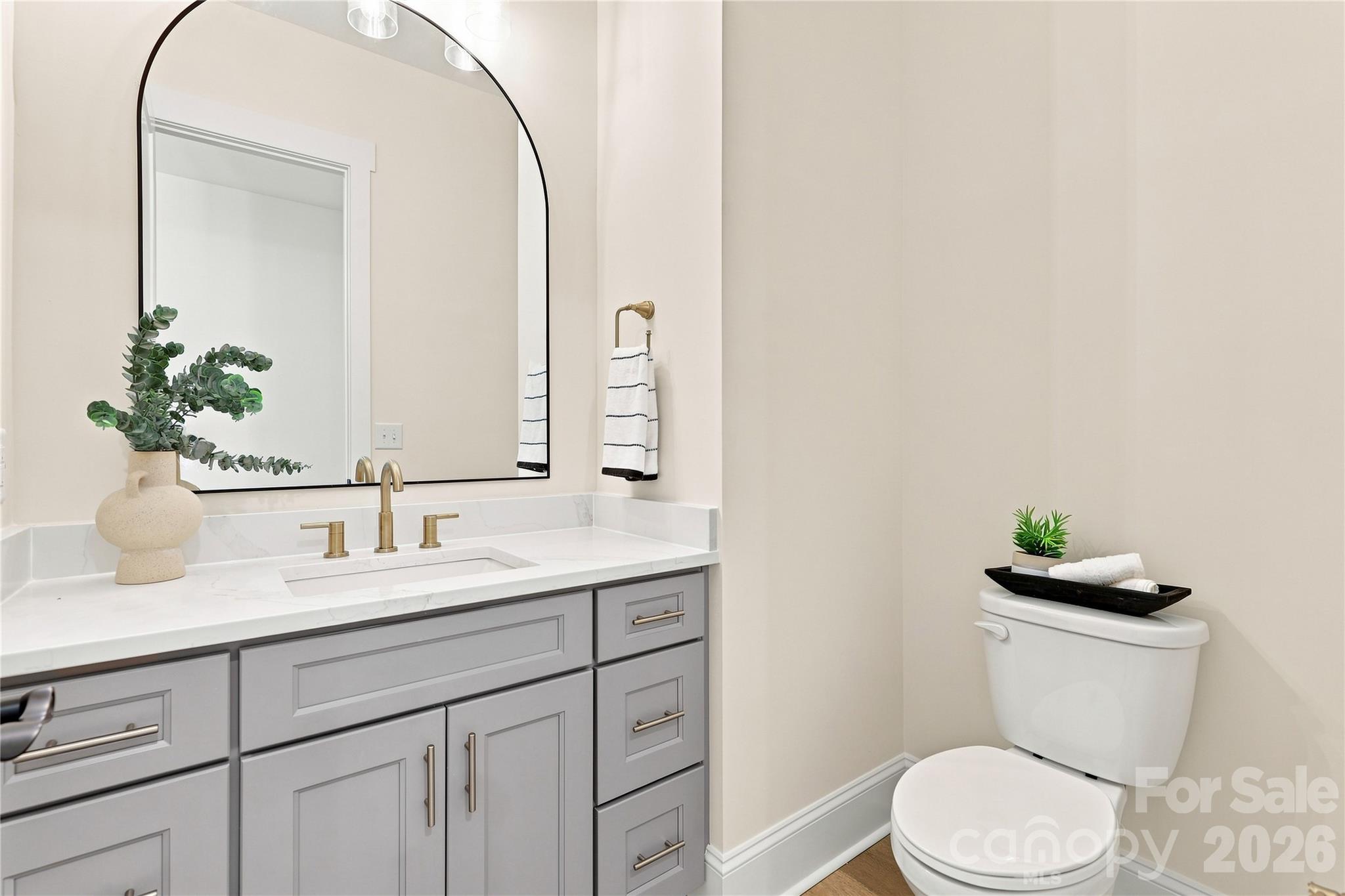 Half bath near mudroom/garage entrance - 509 Simpson Road, Locust
