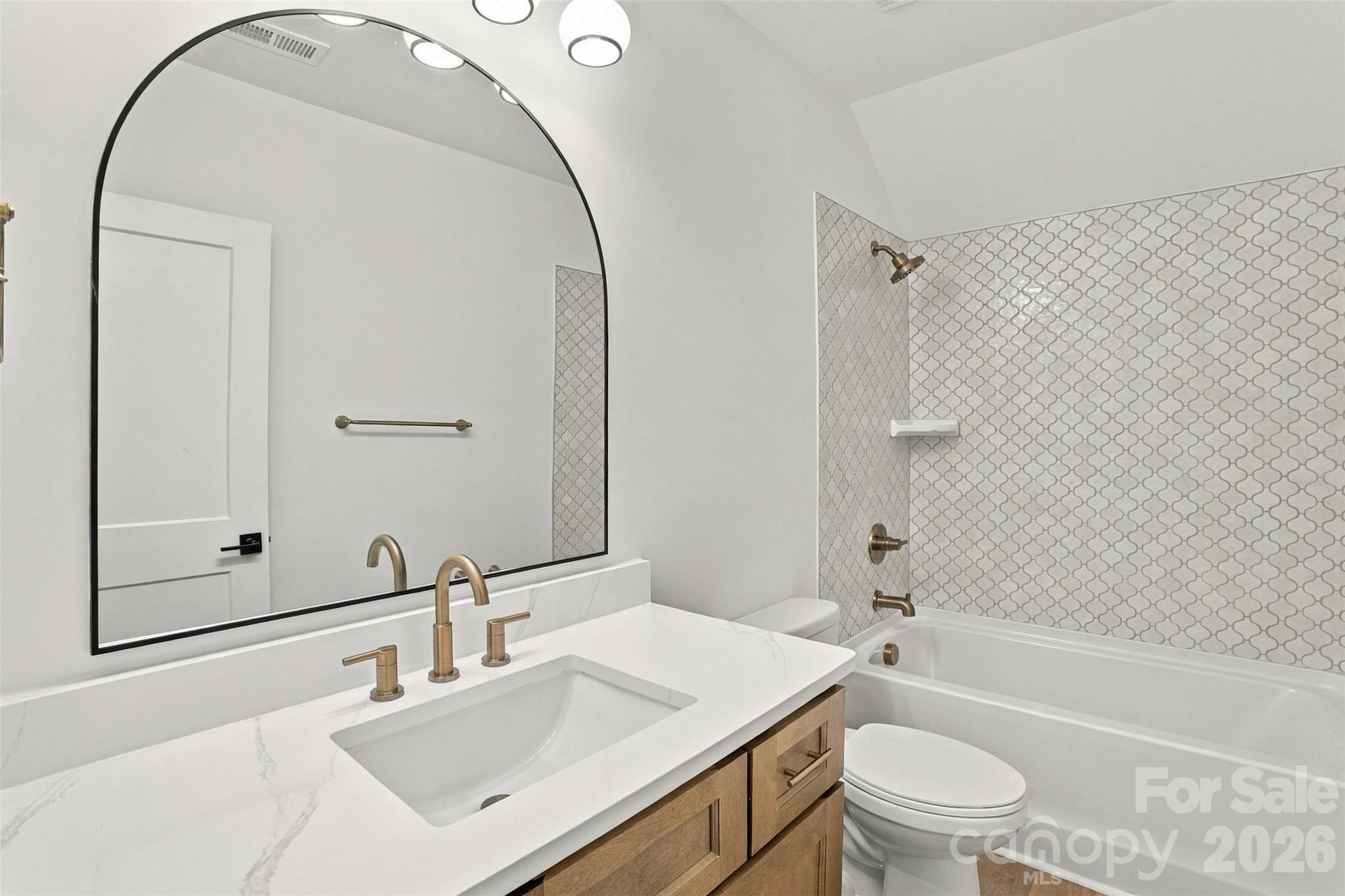 Full bath upstairs bonus room (optional with upstairs upgrade) - 509 Simpson Road, Locust