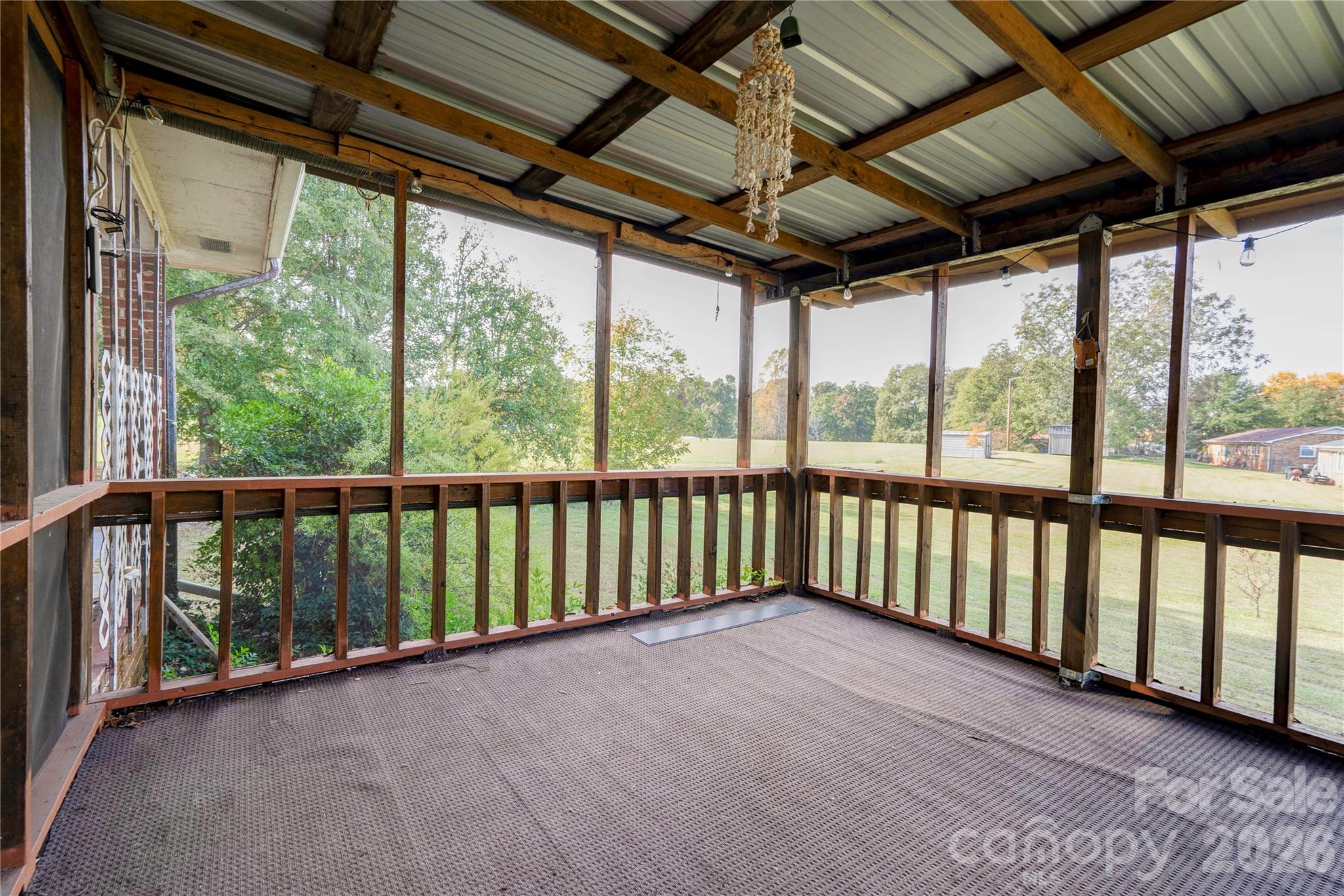 Screened In Back Porch - 2202 S Post Road, Shelby