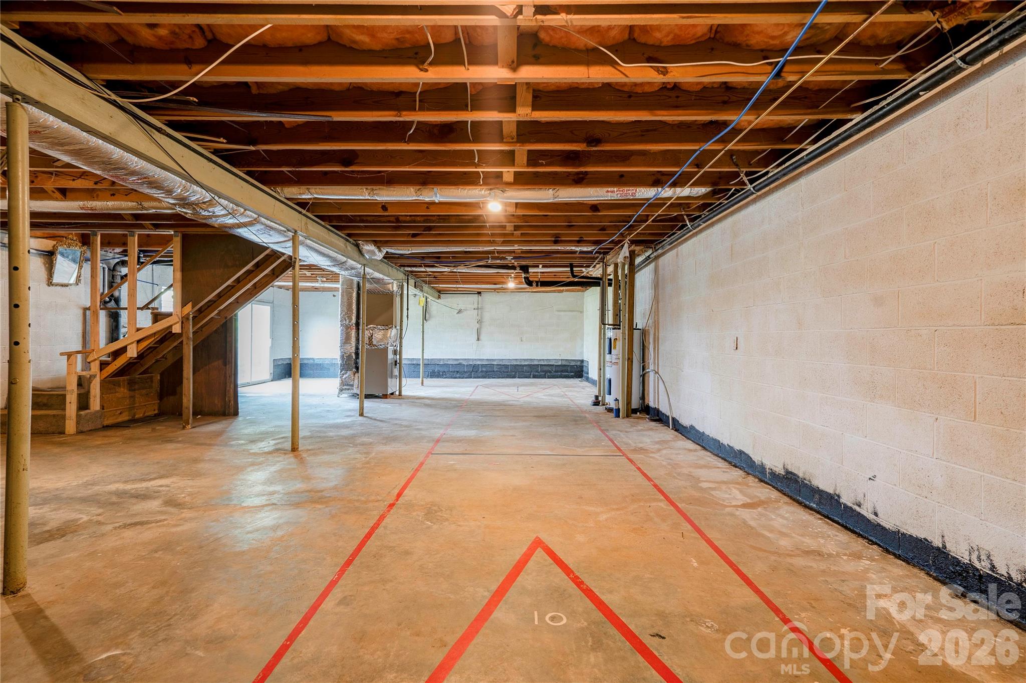 Unfinished Basement - 2202 S Post Road, Shelby