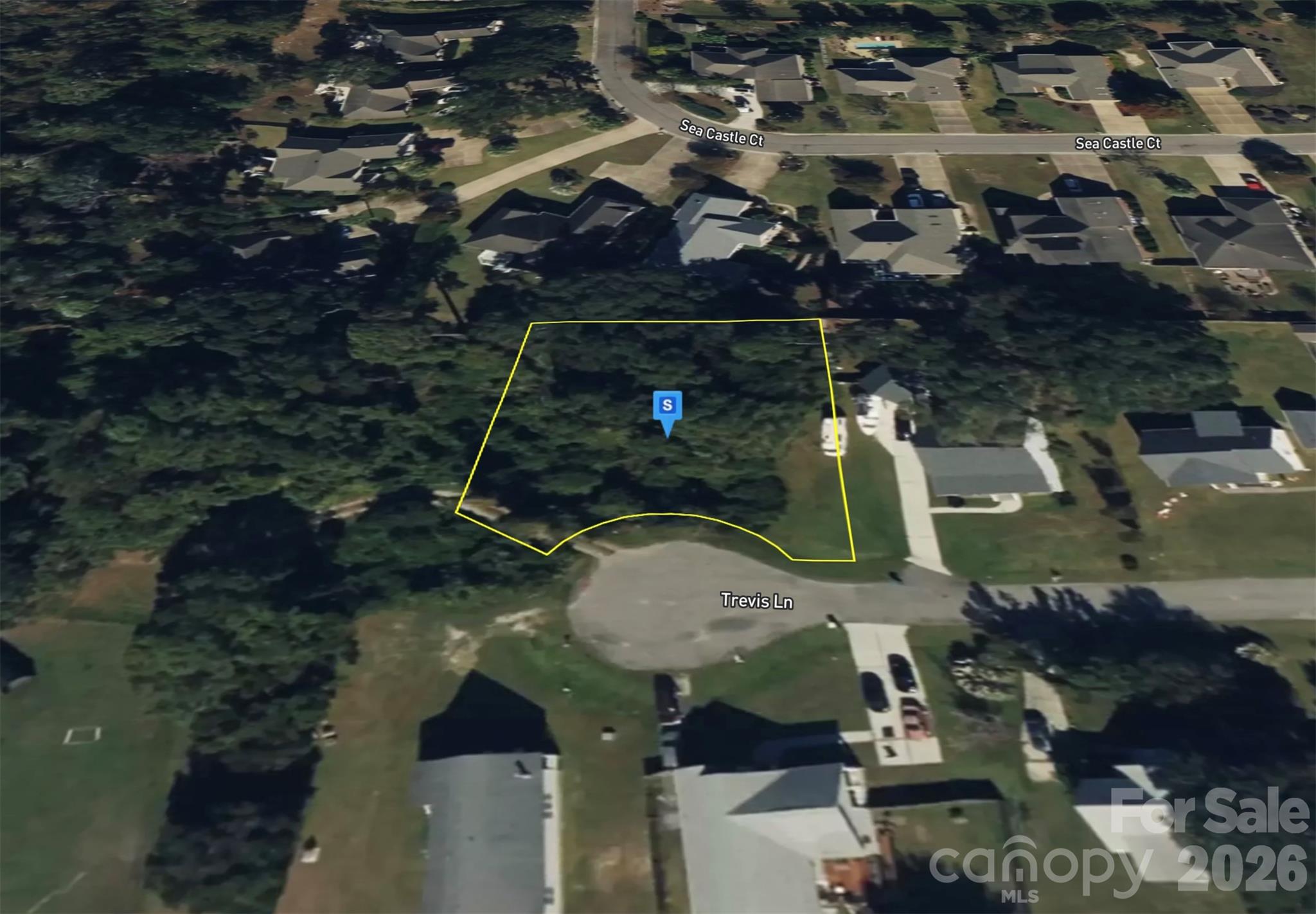 Lot at 601 Trevis Lane, Wilmington, photo 3 of 5