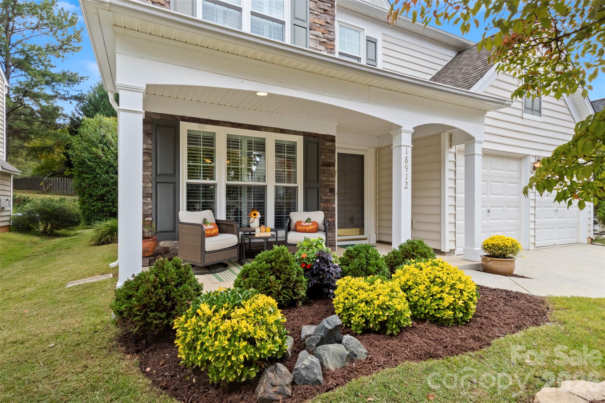 Front porch perfect for relaxing - 18912 Harbor Cove Drive, Cornelius