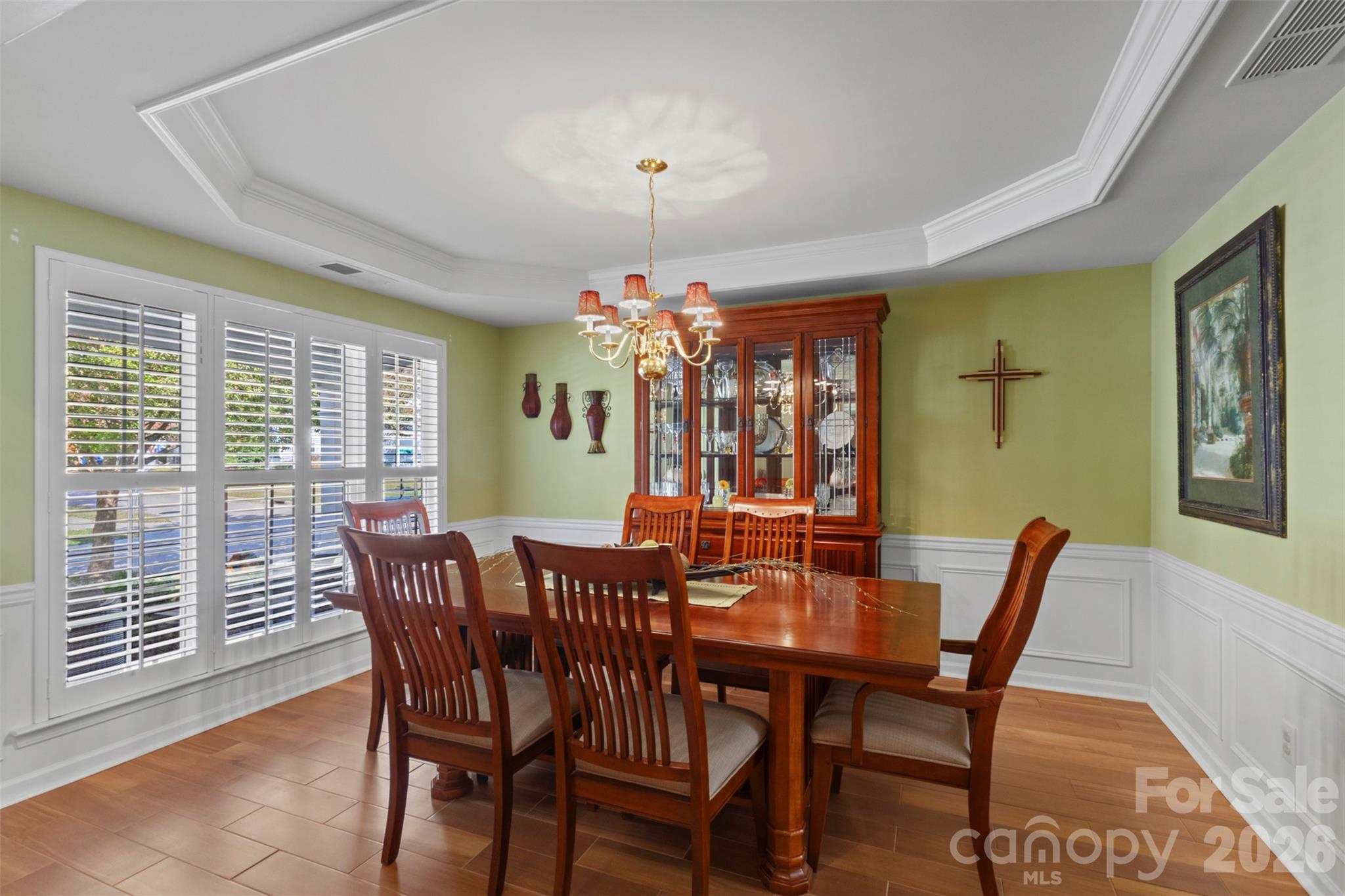 Formal dining space which could also be utililzed as an office - 18912 Harbor Cove Drive, Cornelius